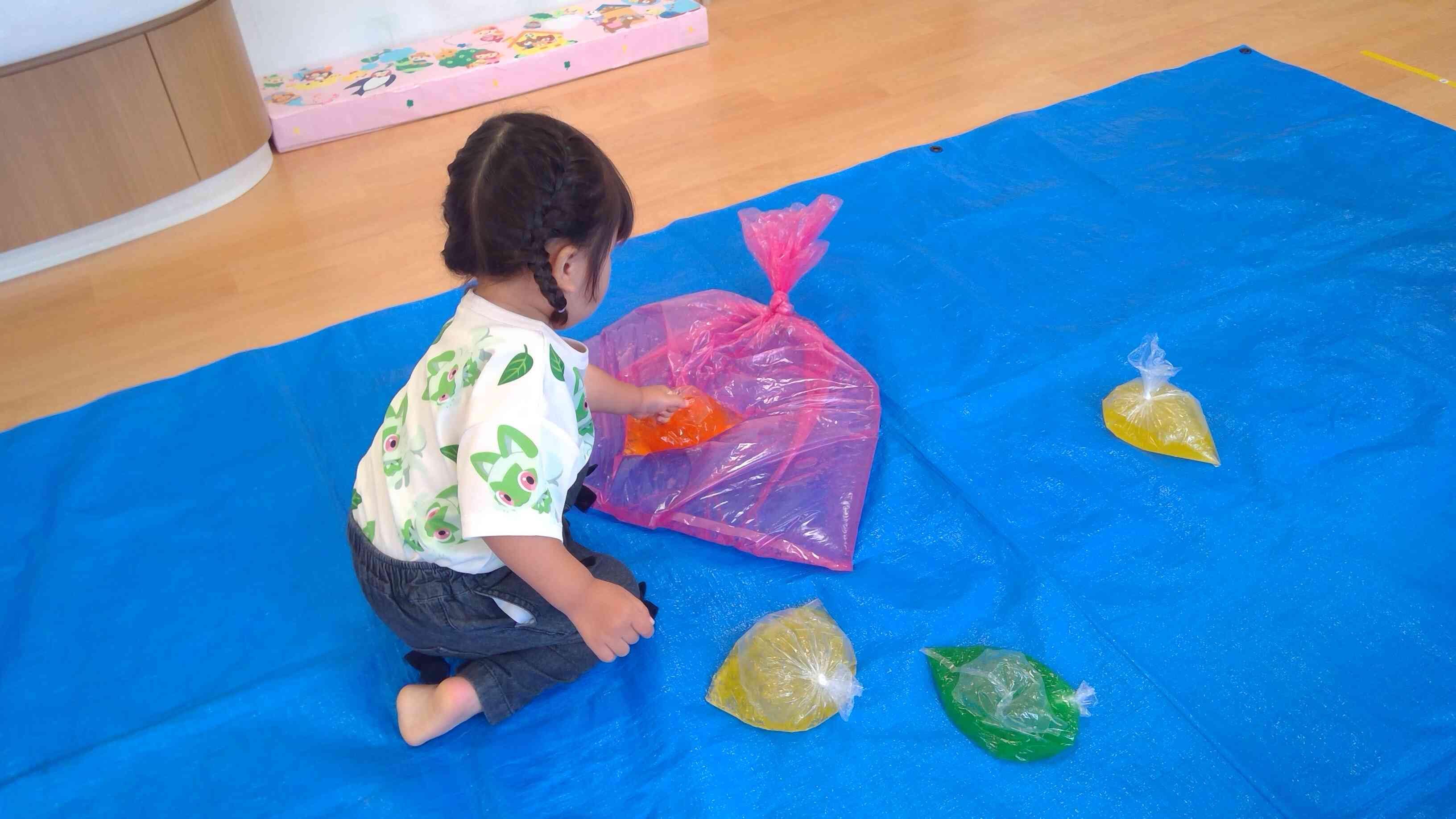 水気持ちいいね!