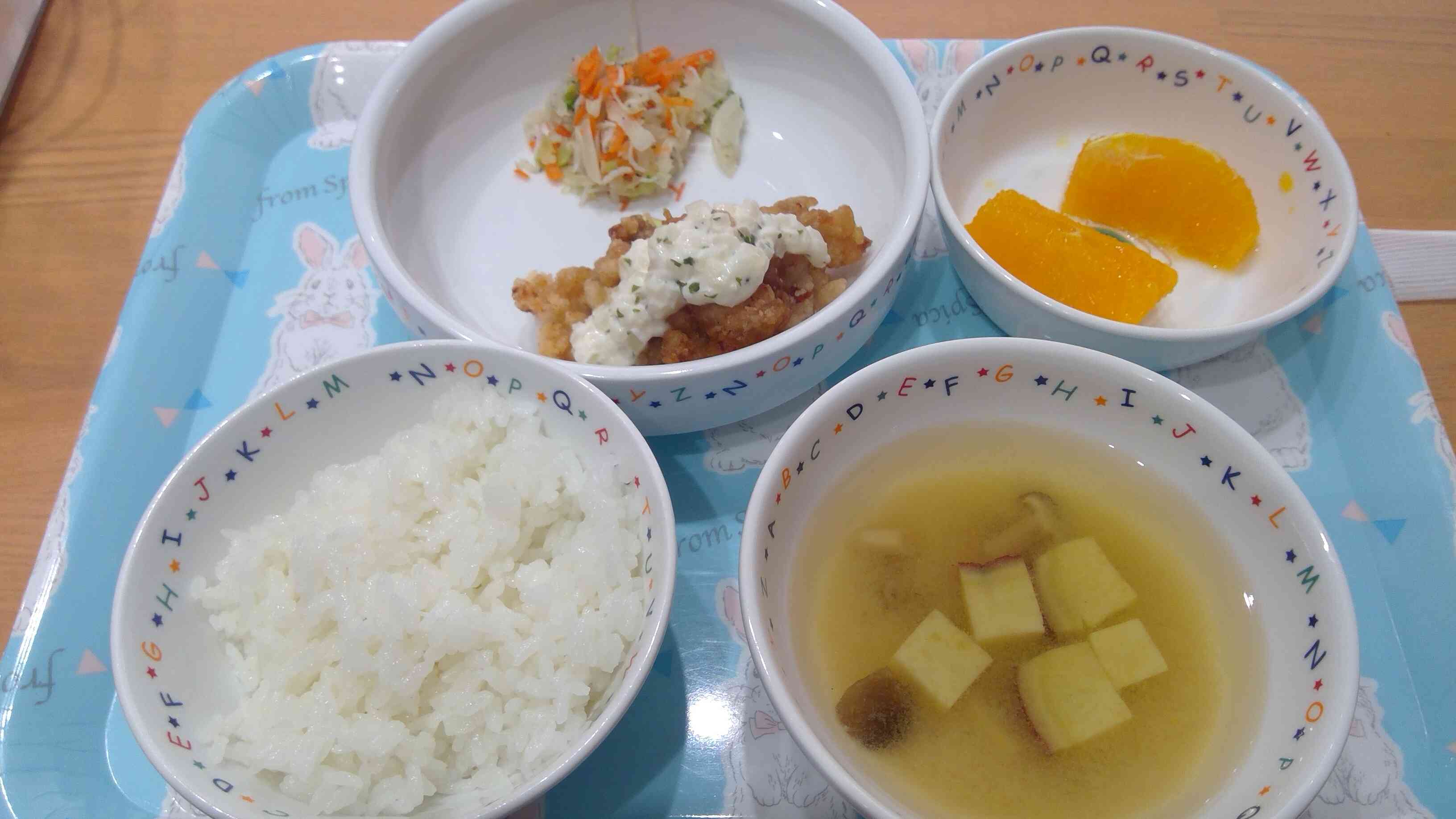 10月7日(火)今日の給食