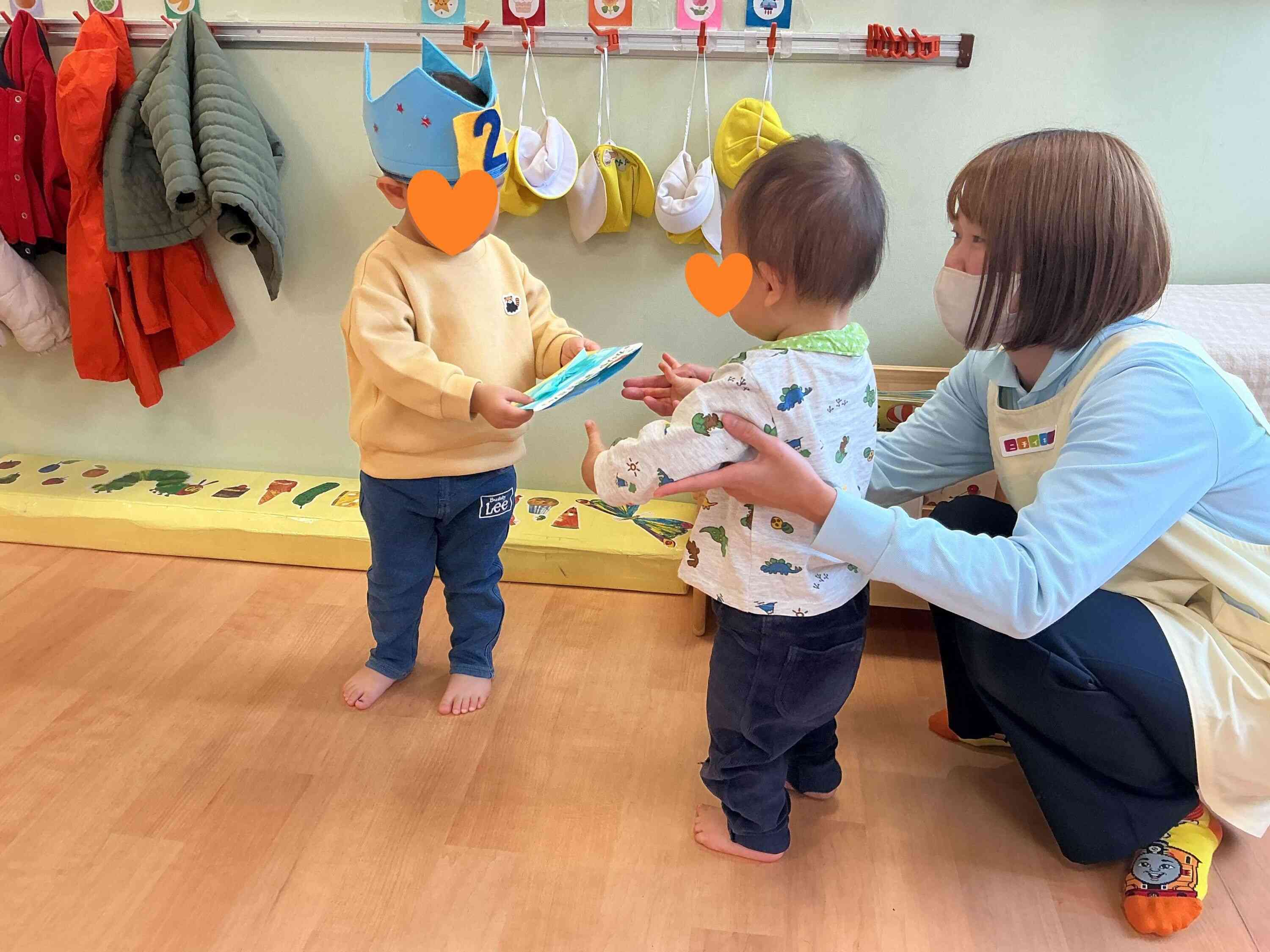 お誕生日会＆きのこ栽培中！