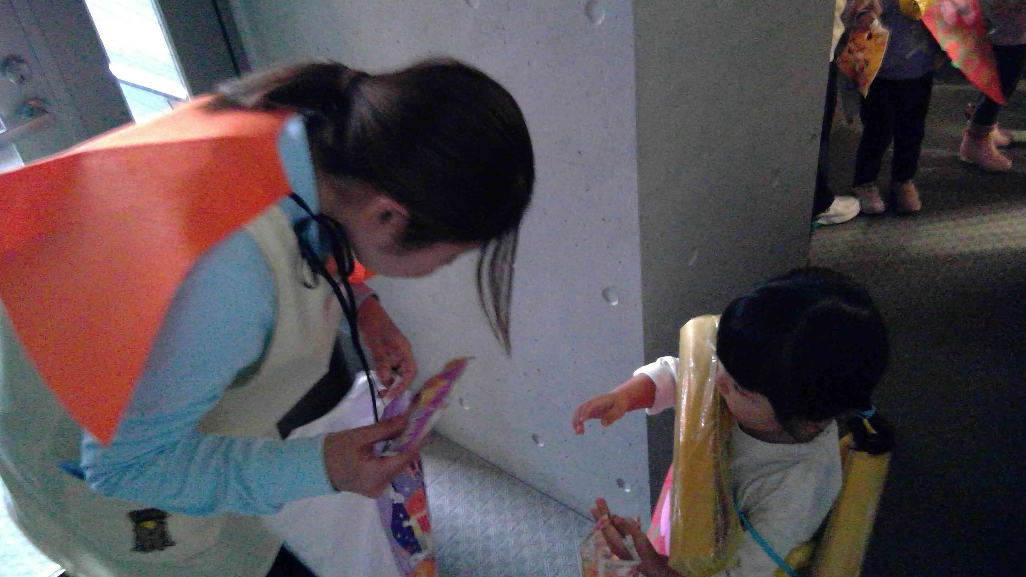 お菓子ももらったよ。