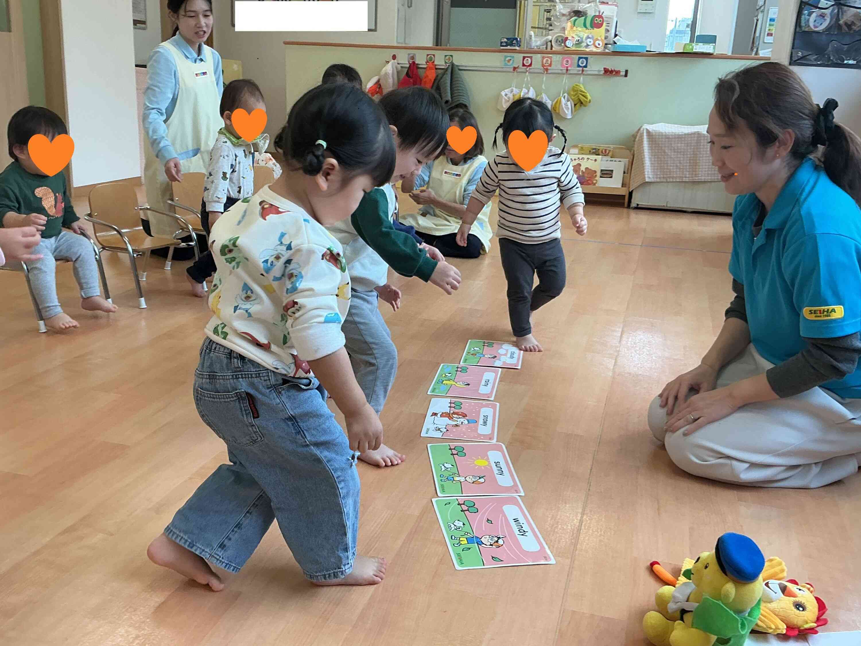 今日の天気はどれかな～？