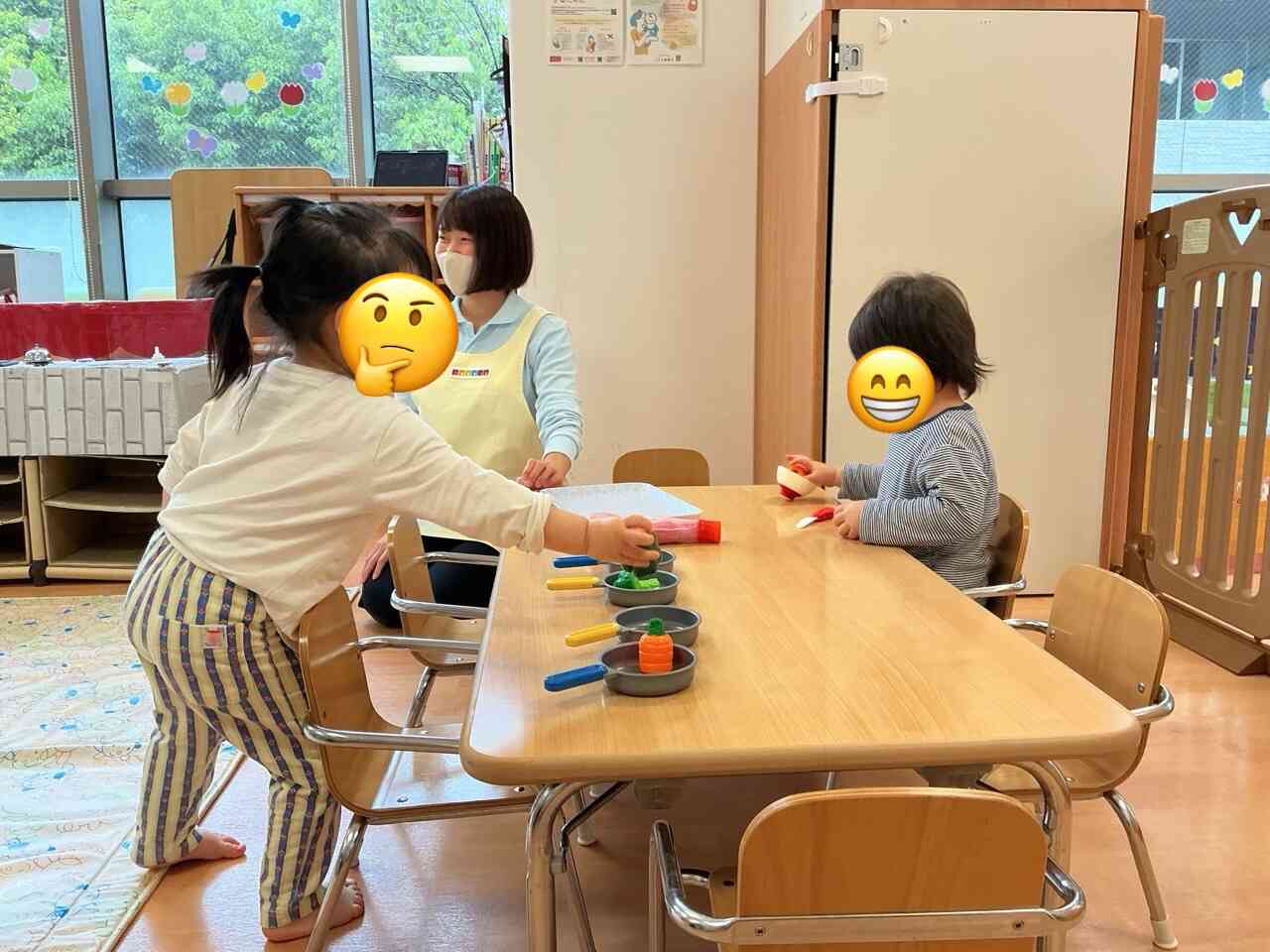 並べましょうねー！