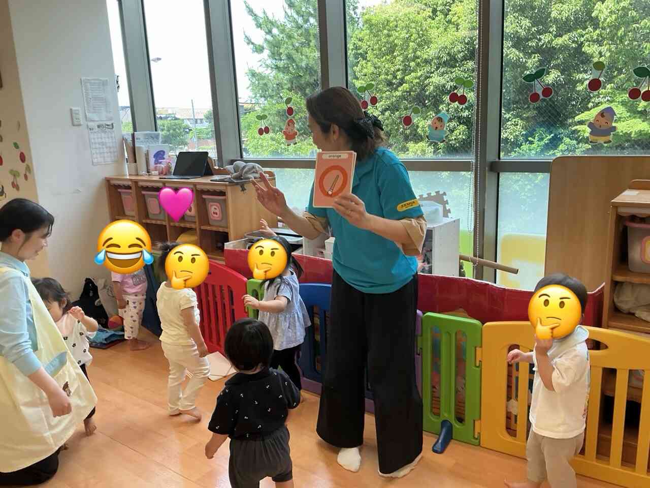 先生が来たよ！
