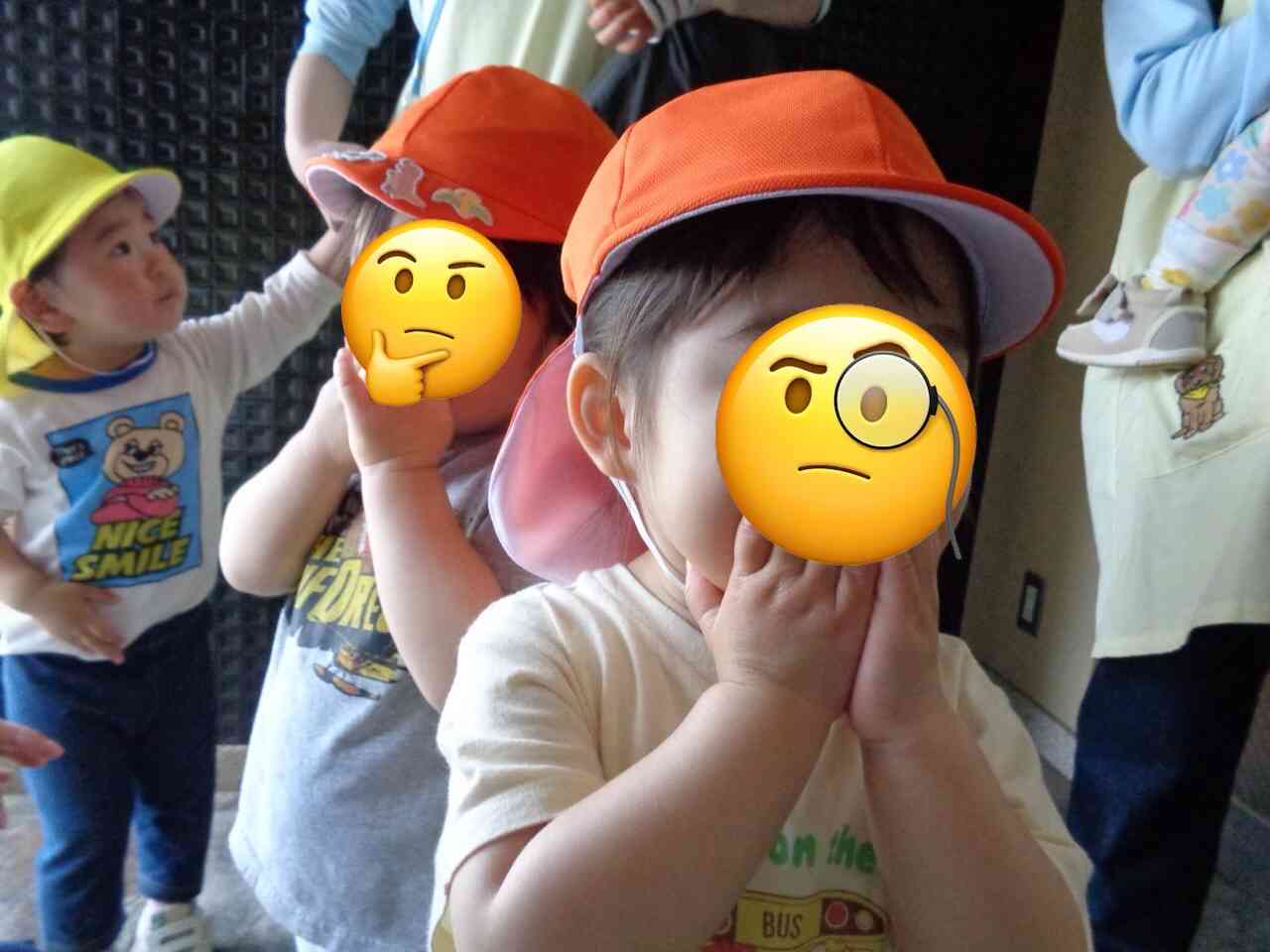 真剣な表情で、、、！