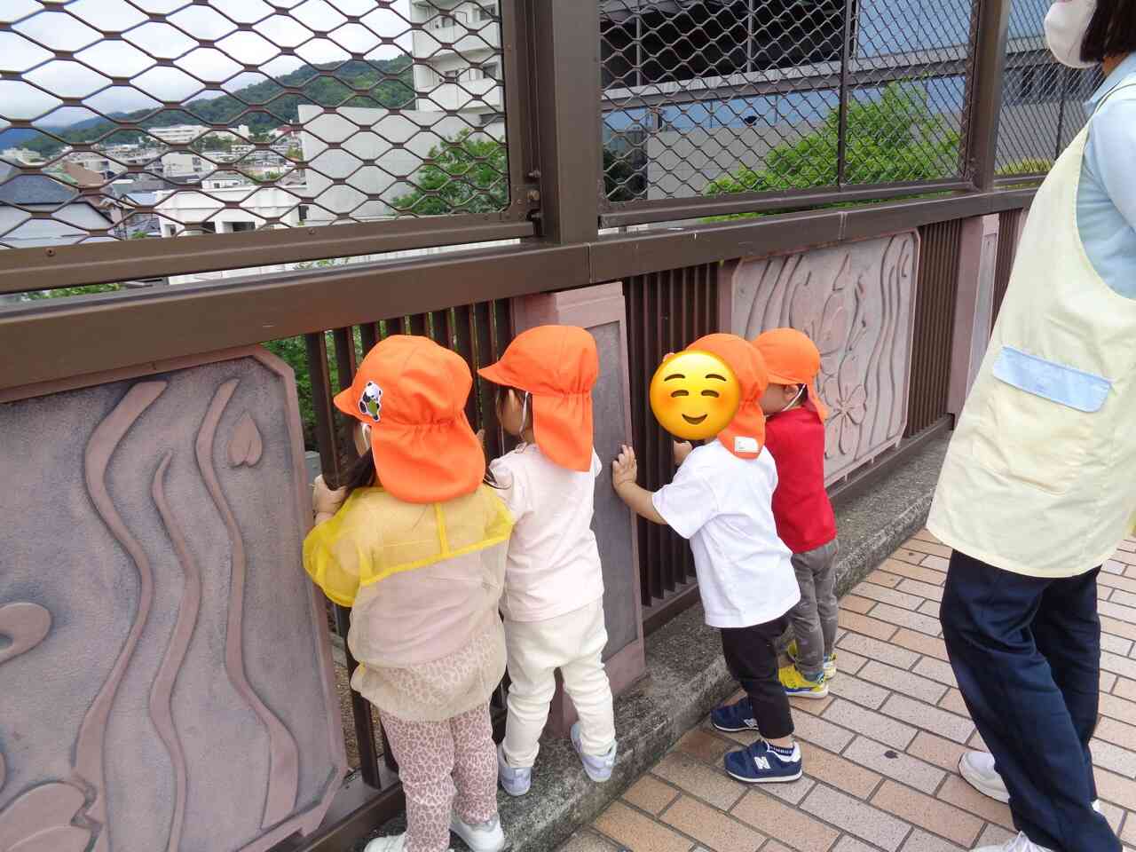 雨が上がったね！