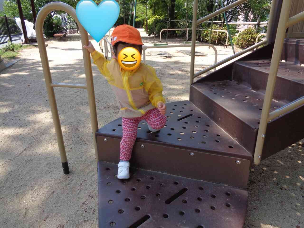 お外で身体を動かしたよ！