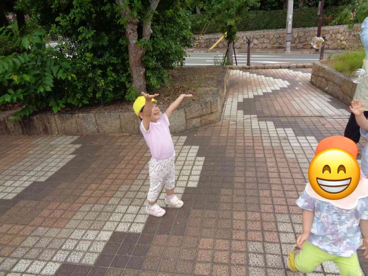 シャボン玉を探せ！！