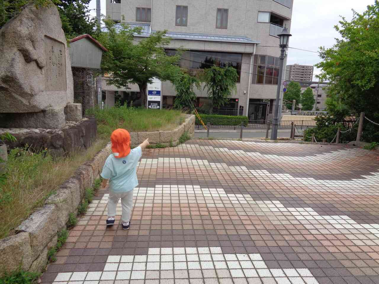 お散歩へ行ったよ!!
