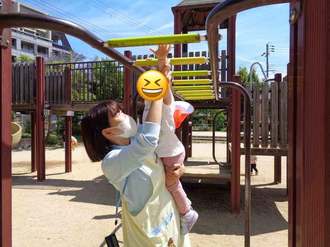 うんていにも挑戦！