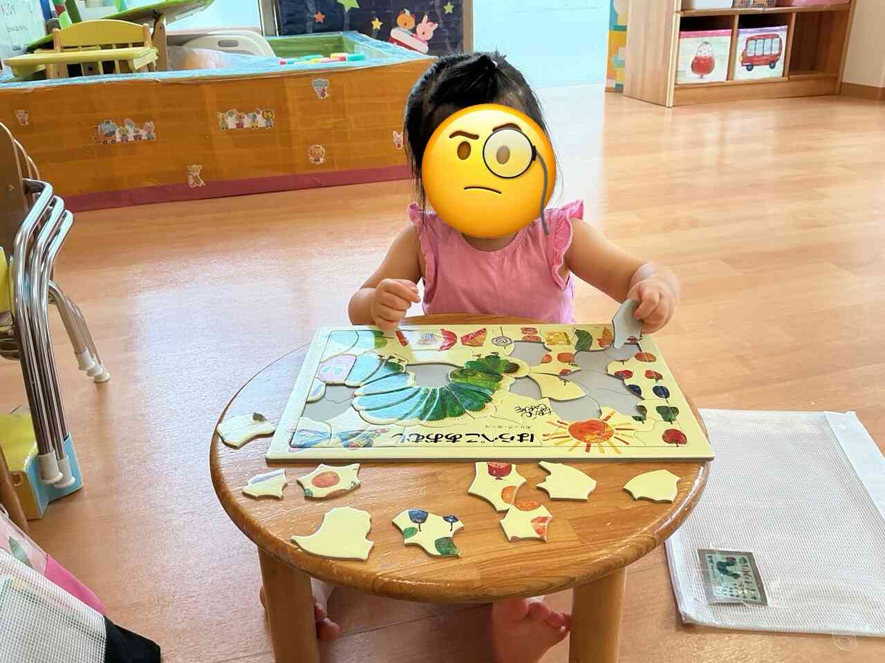 パズルのお友だちも♪