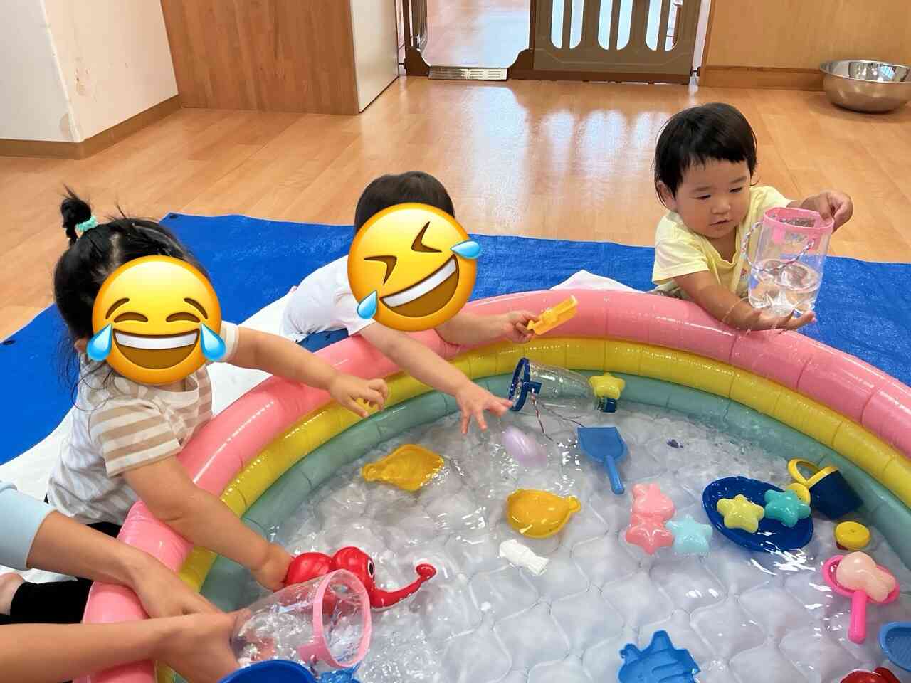 水遊び楽しむぞー♪
