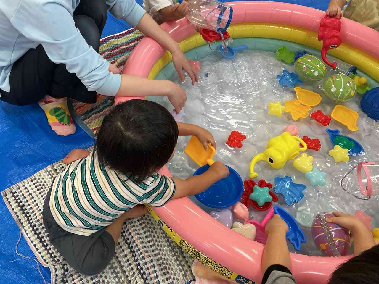 水遊びの時間♪