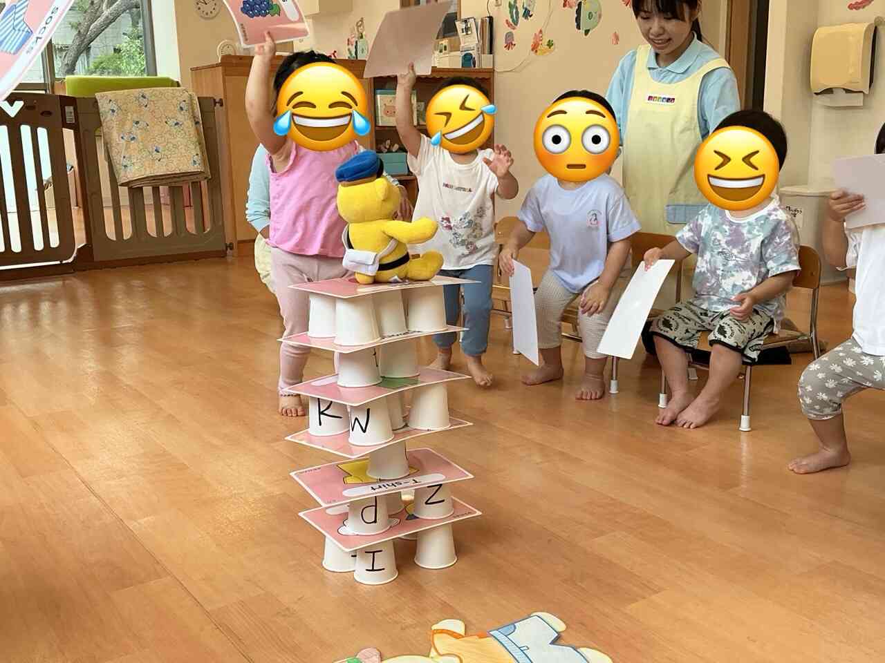 完成したタワーは、、、。