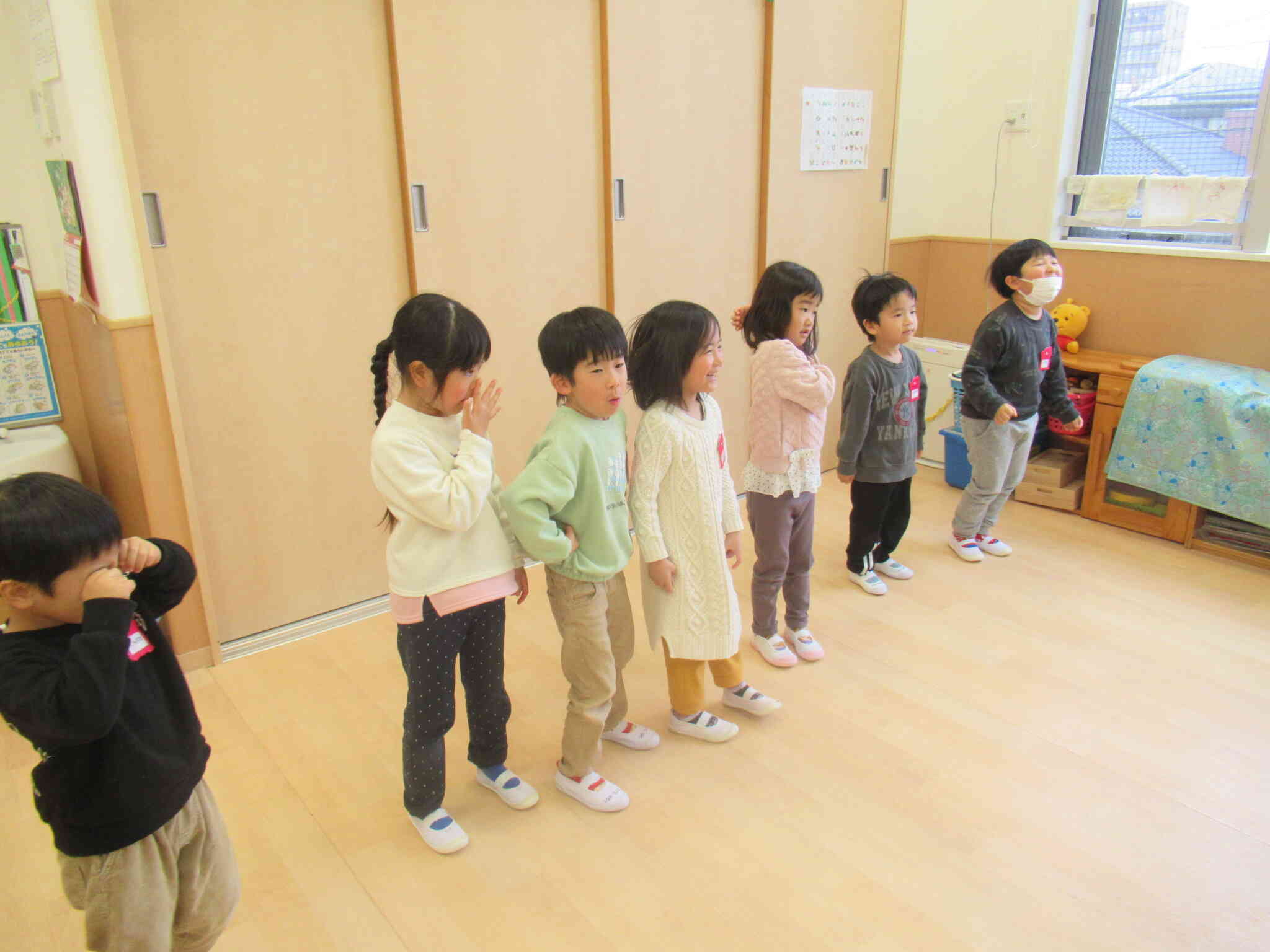 元気いっぱいに参加しています！【4歳児クラス：ぱんだ組】