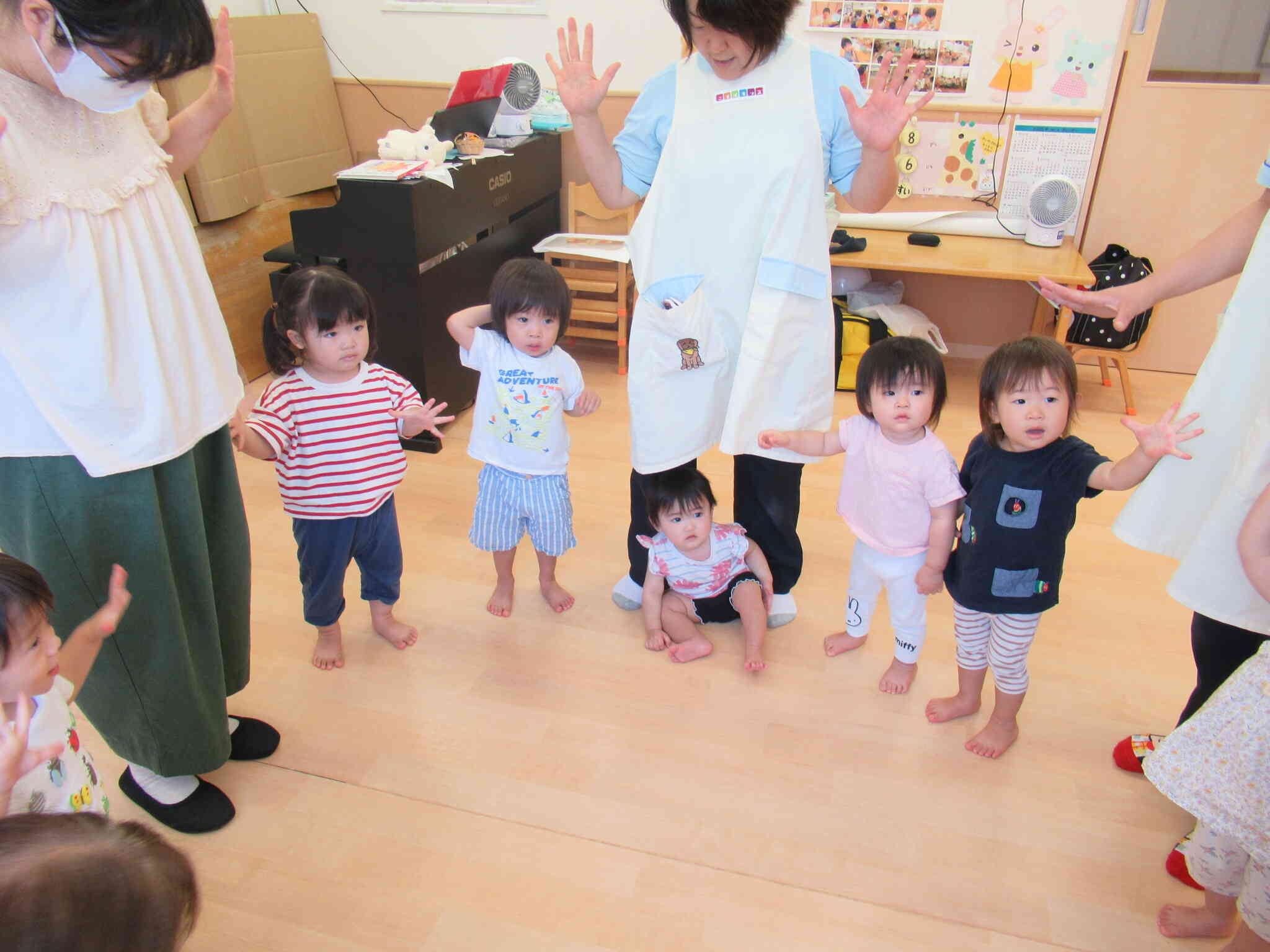 「まあるくなーれ！」がとっても上手になりました。