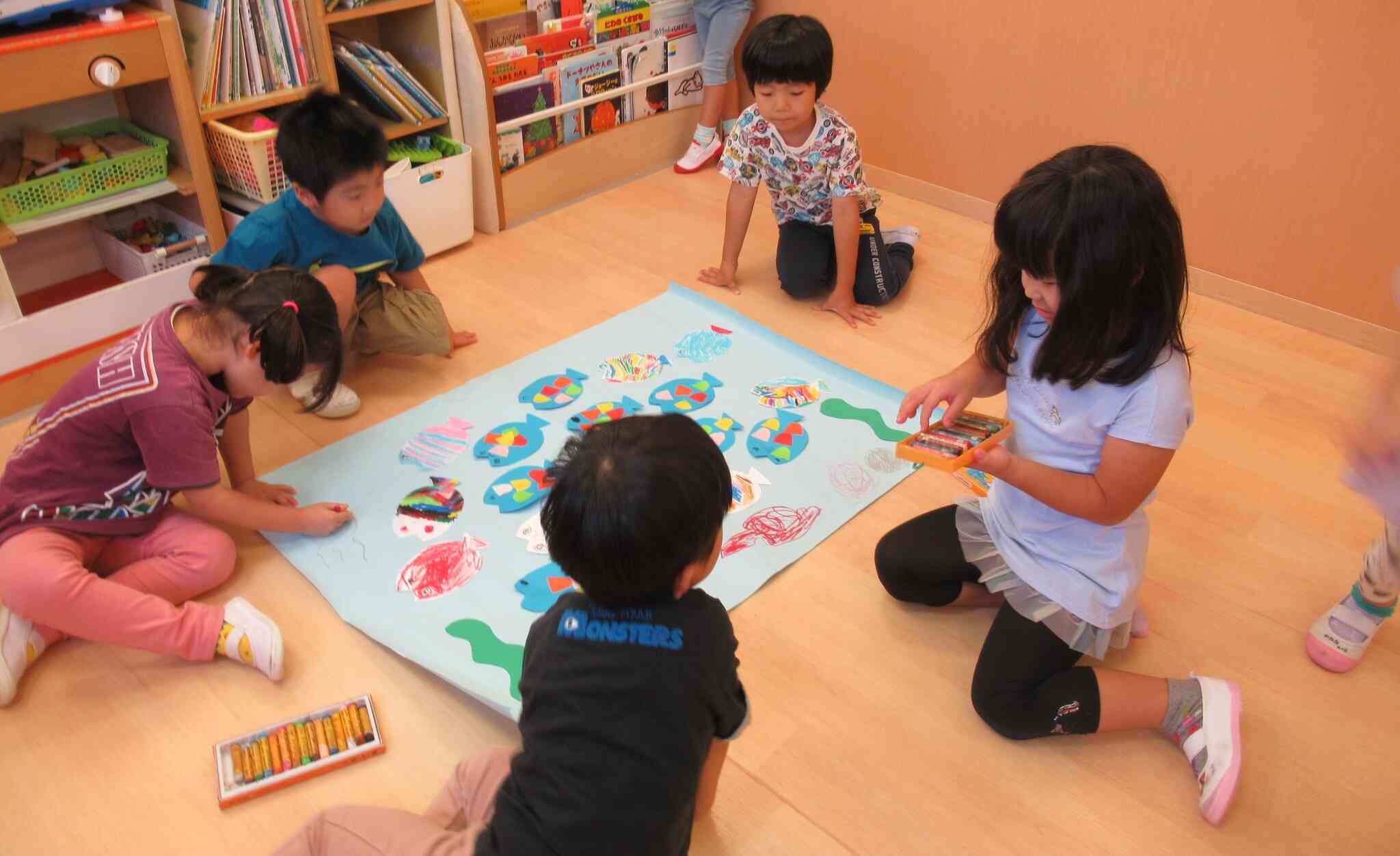 みんなで力を合わせて取り組んでいきました。