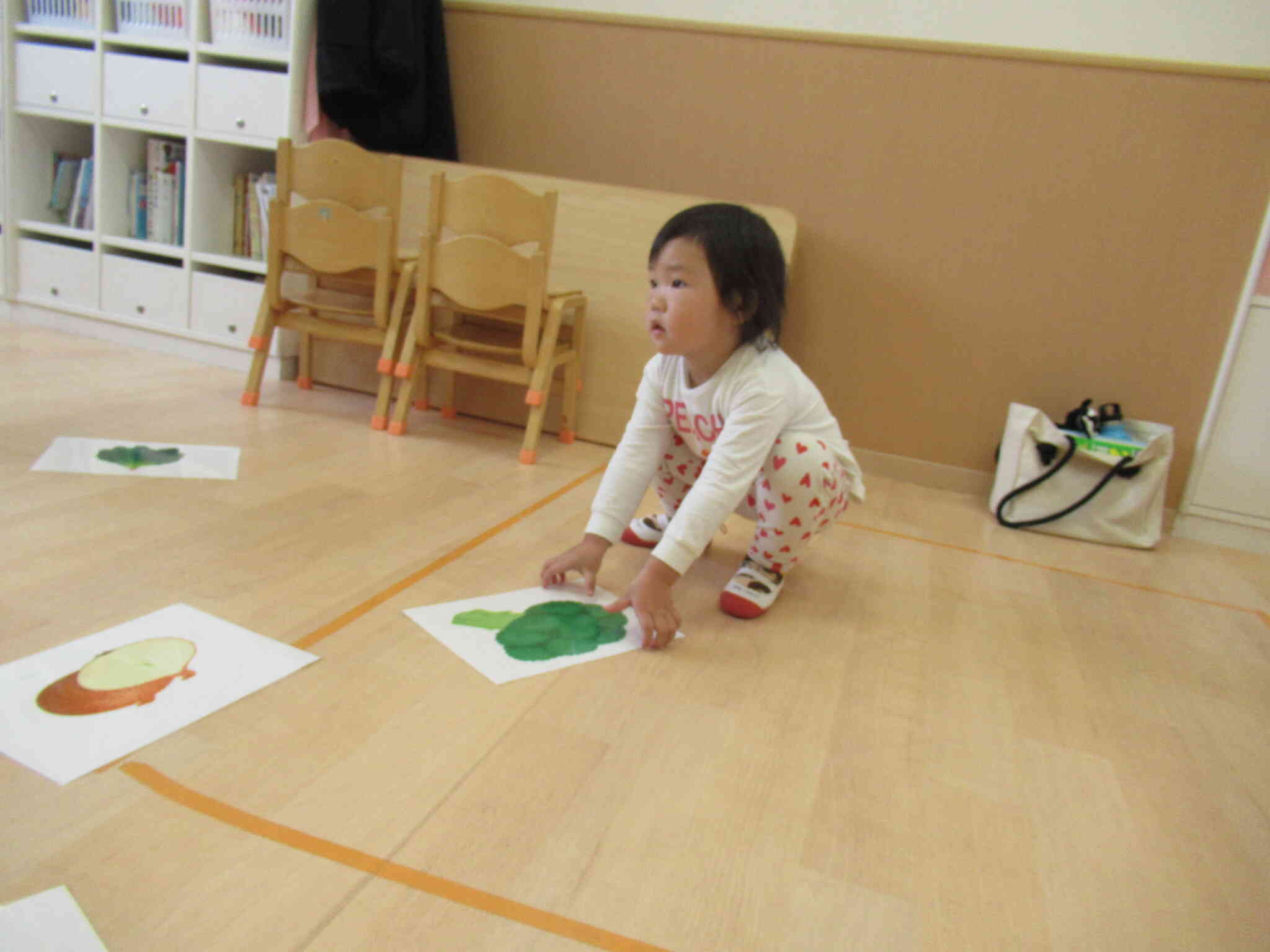 ブロッコリーを見つけました！