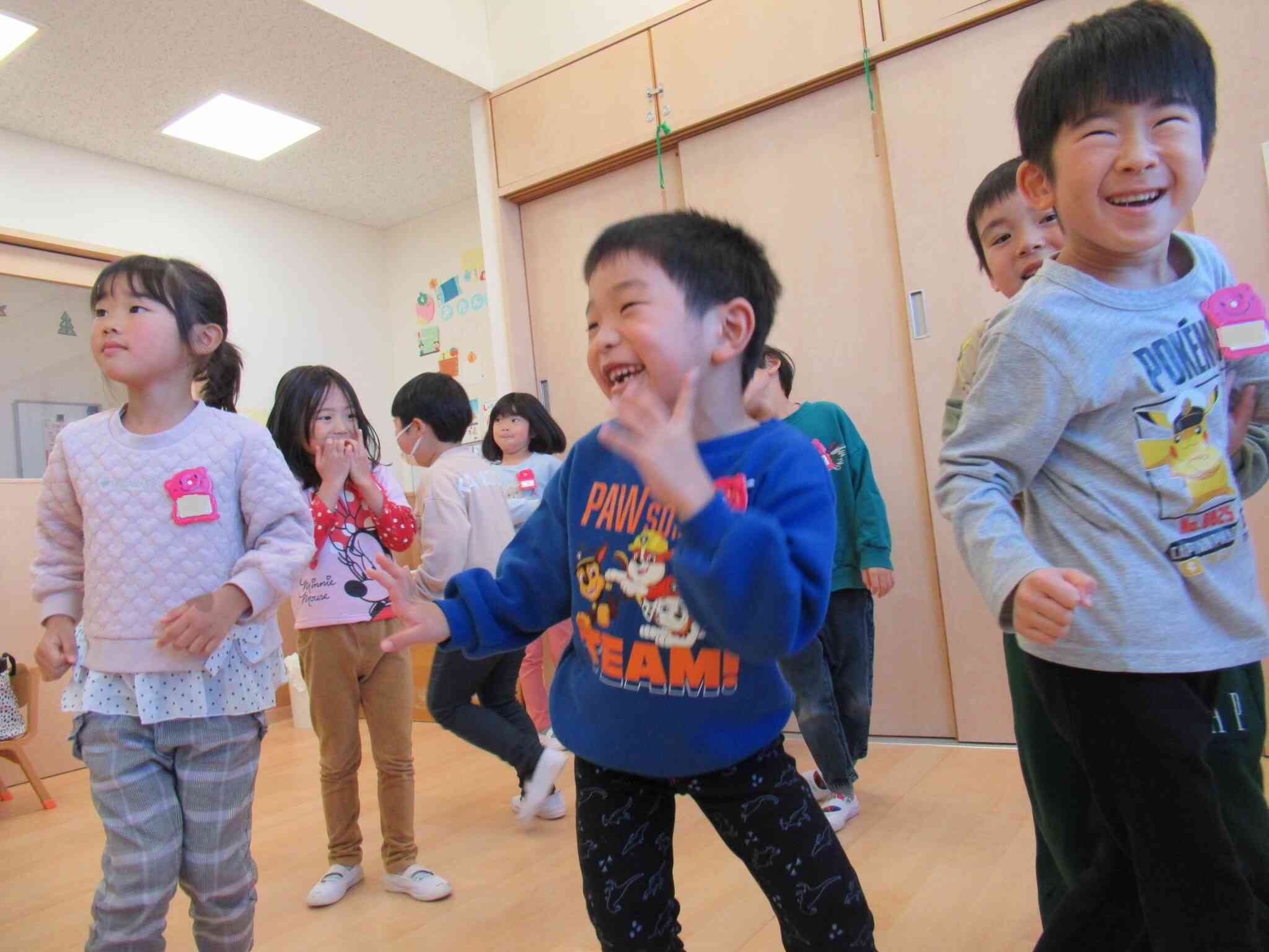 みんな笑顔です!【5歳児クラス:きりん組】