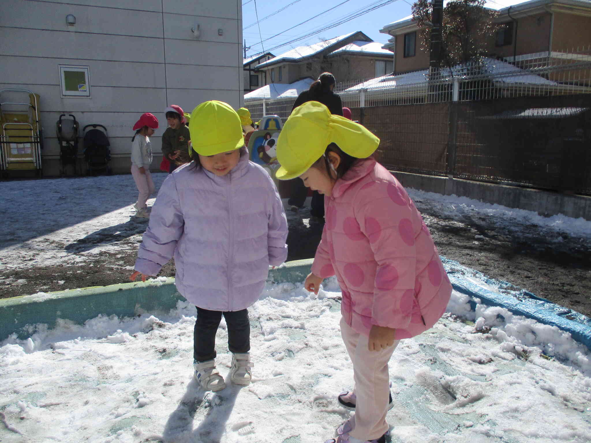 おもいっきり雪遊び！