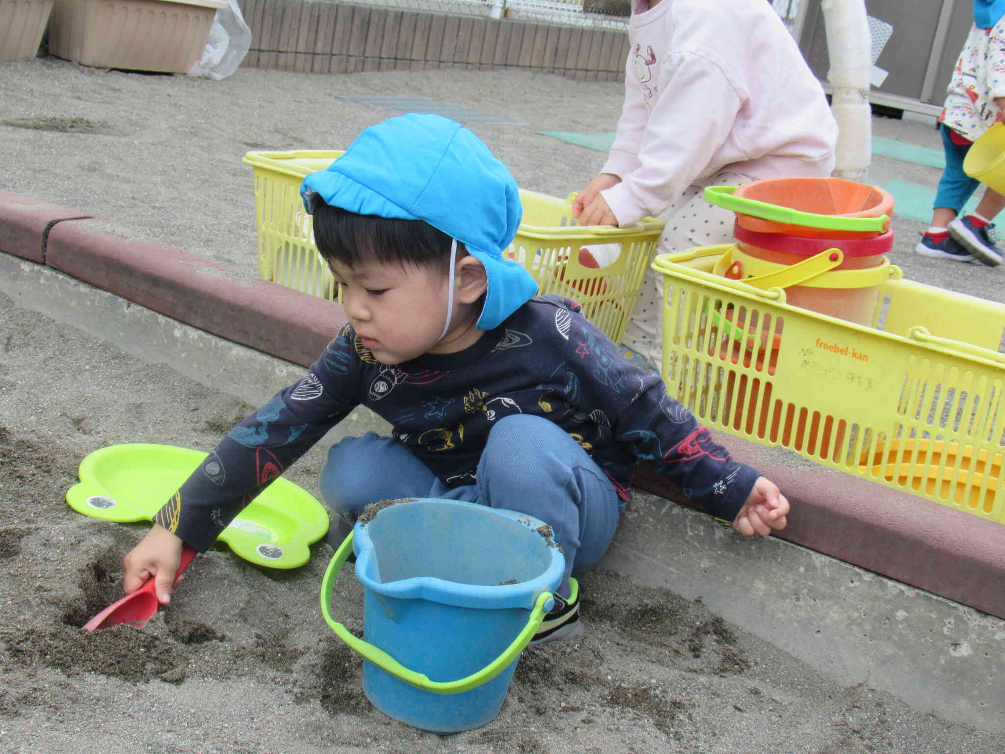 おもいっきり園庭であそぼう！【2歳児クラス：うさぎ組】
