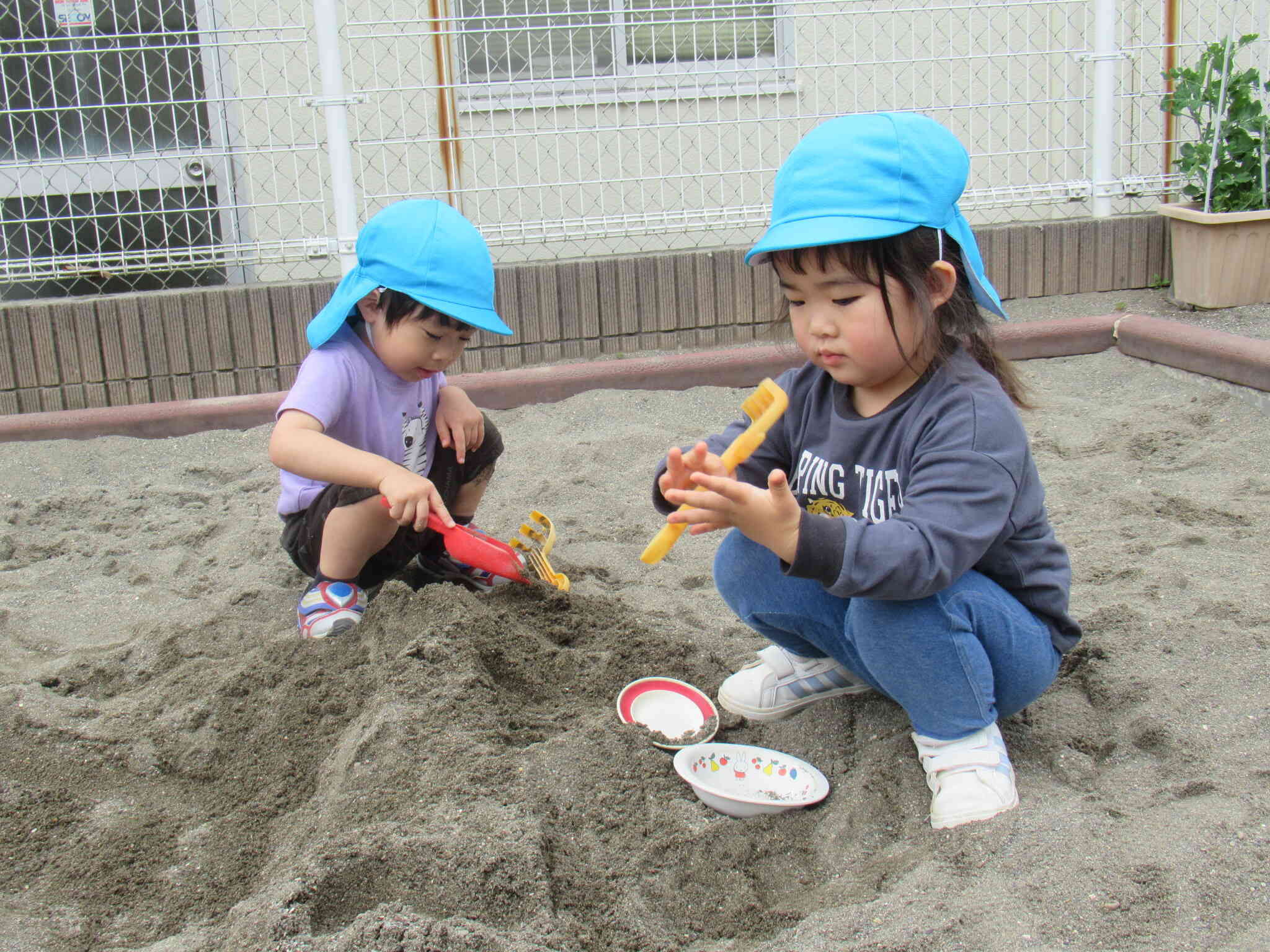 好きなものを使って遊びます！