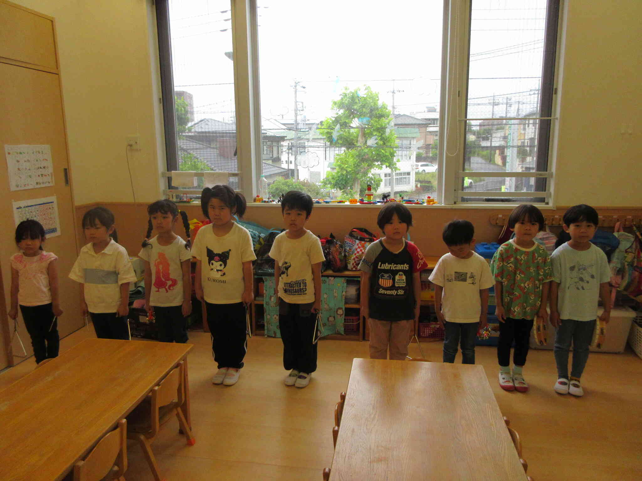 おもいっきり楽器で楽しもう！【5歳児クラス：きりん組】
