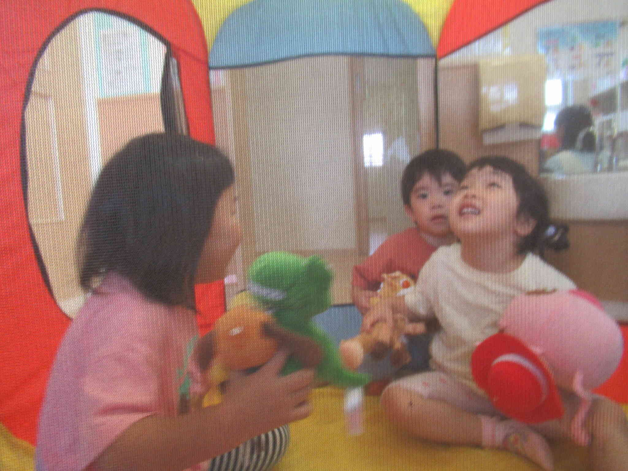 おもいっきりおへやで遊ぼう！【３歳児クラス：りす組】