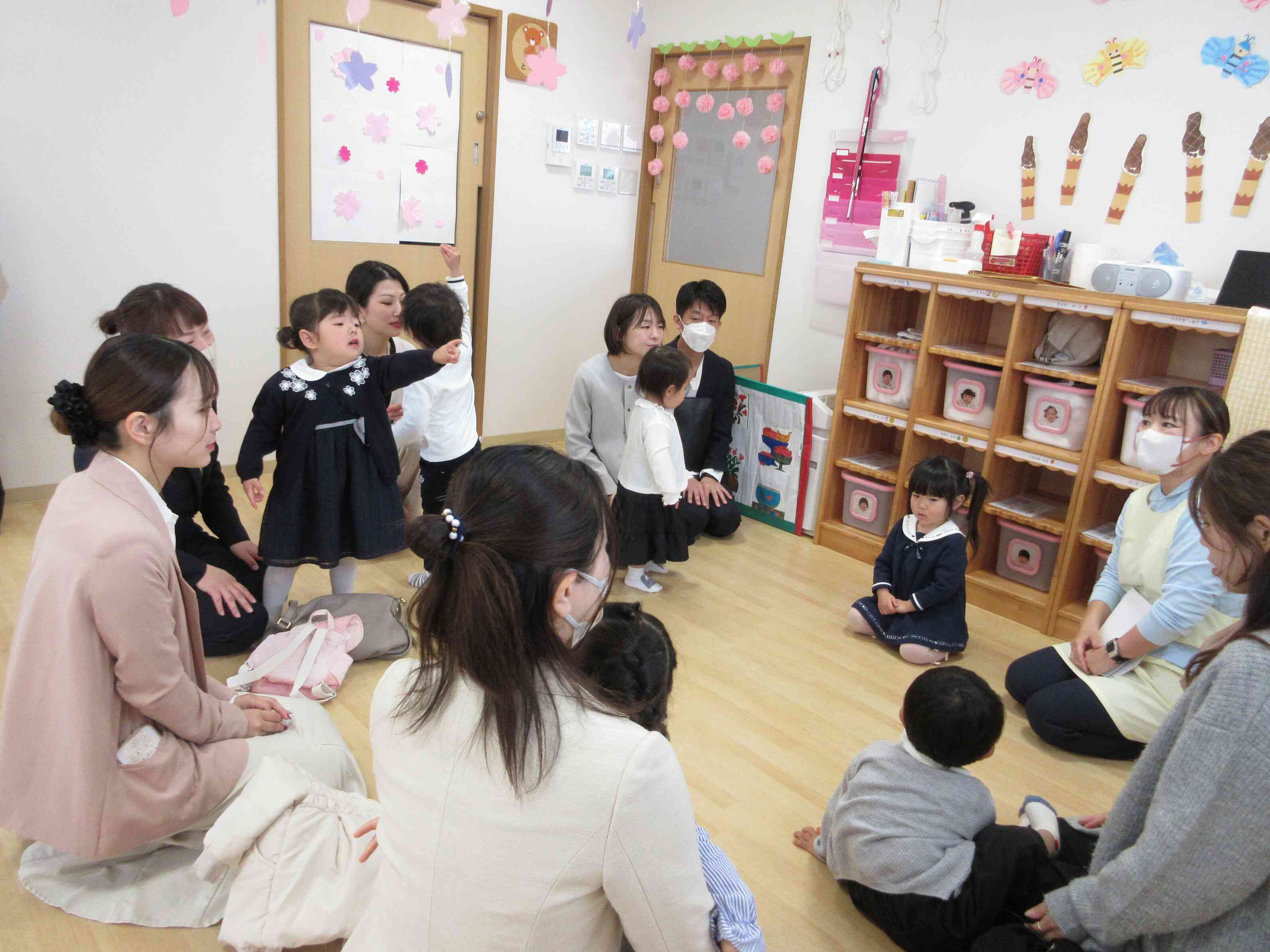 うさぎ組懇談会の様子