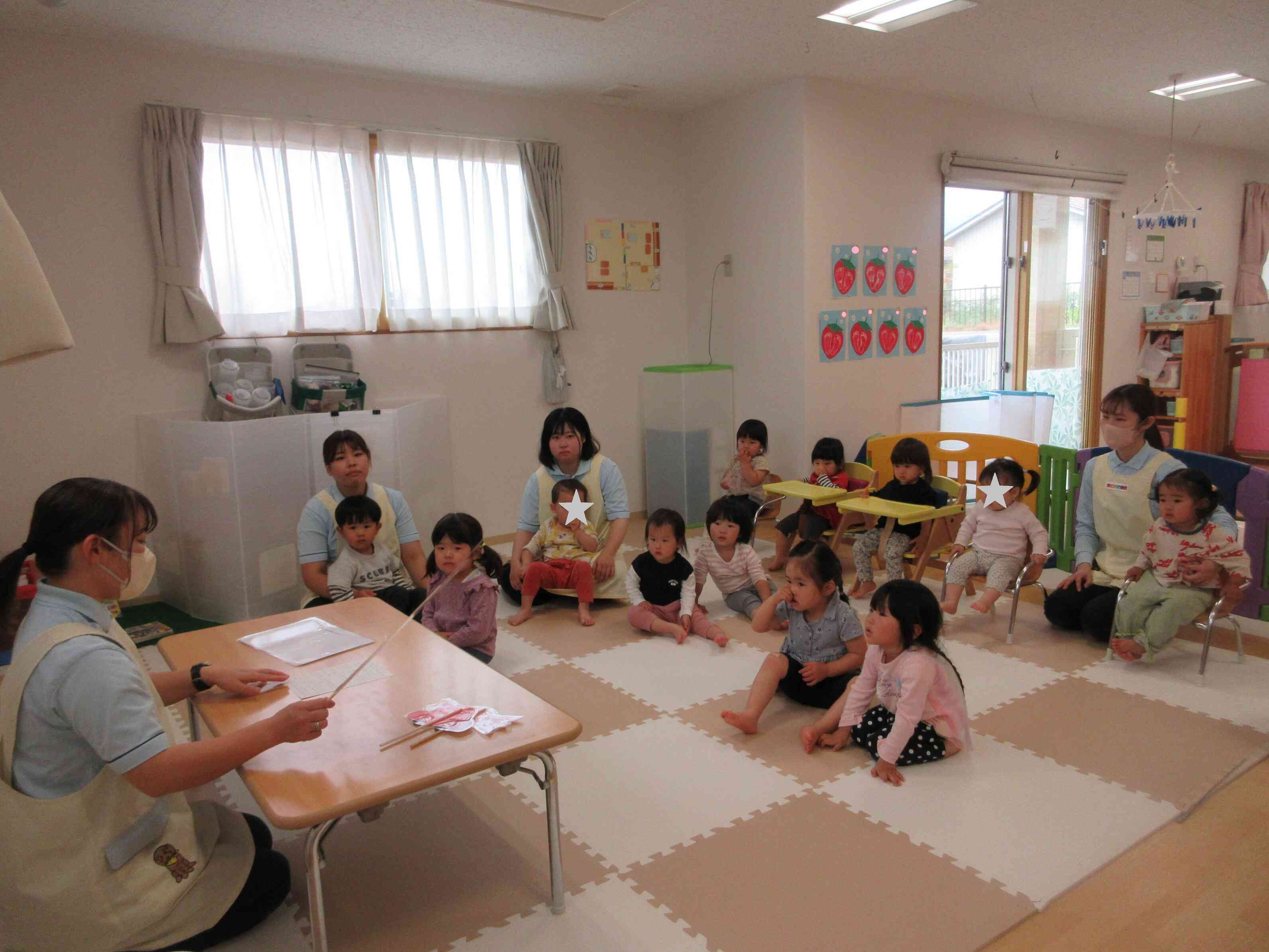 5月の防犯訓練　～知らない人にはついて行かないよ～