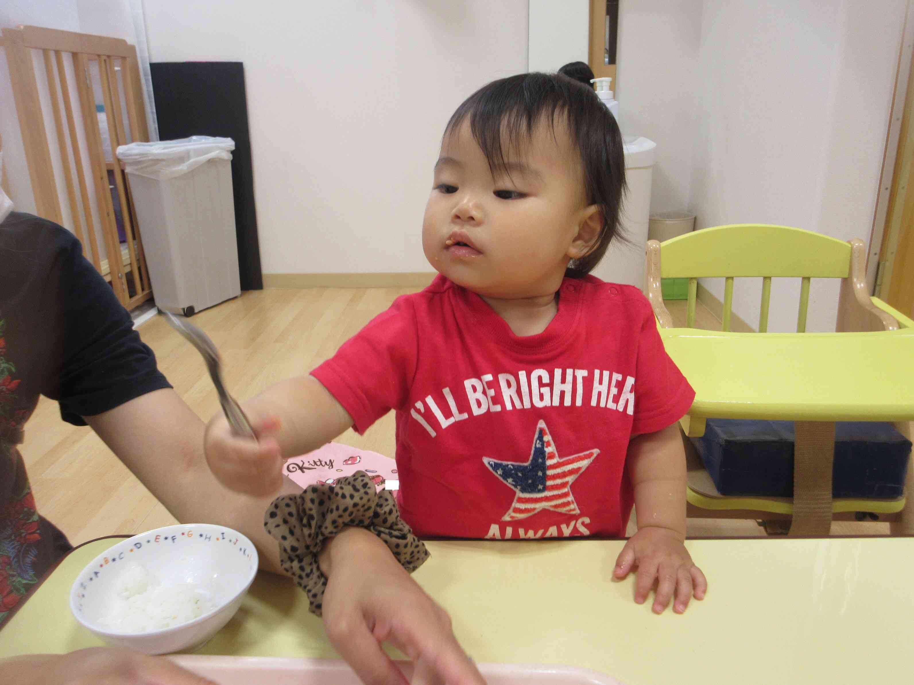 自分で食べる！