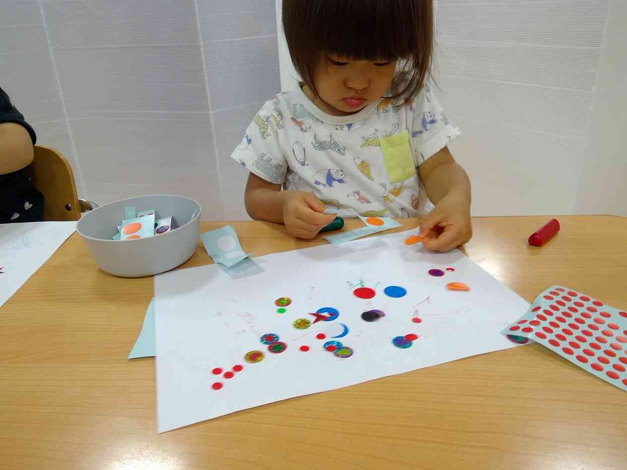 シールぺったん