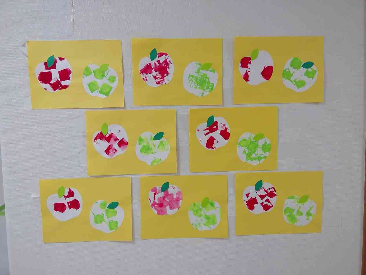 素敵なりんごになりました!