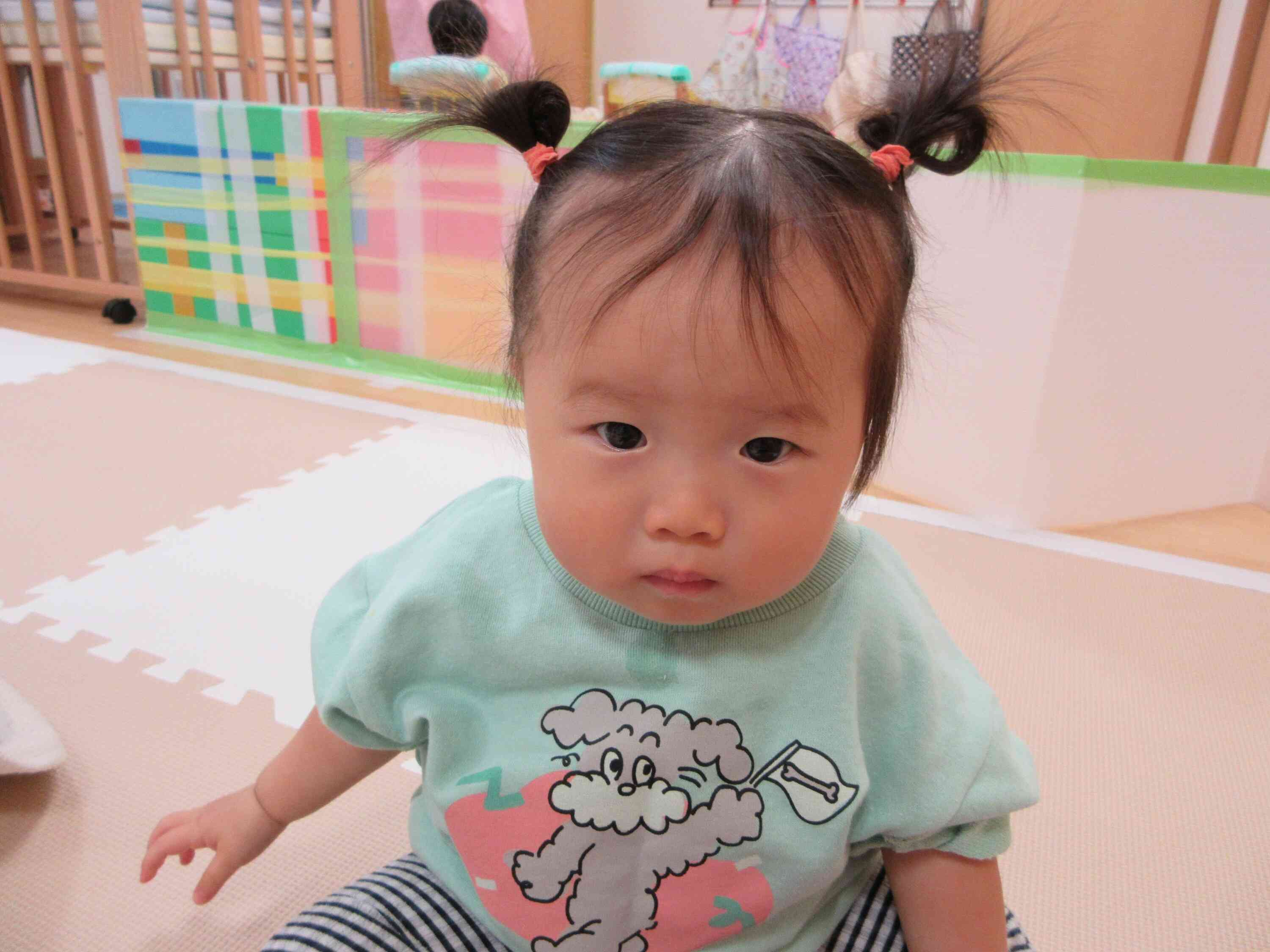 お友だちが増えました～ひよこ組０歳児～