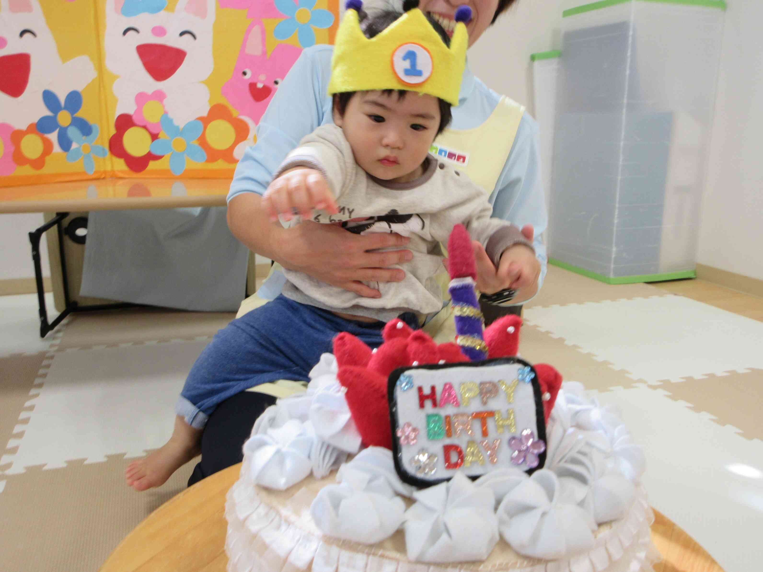 10月の誕生会～かわいいおばけが登場！～