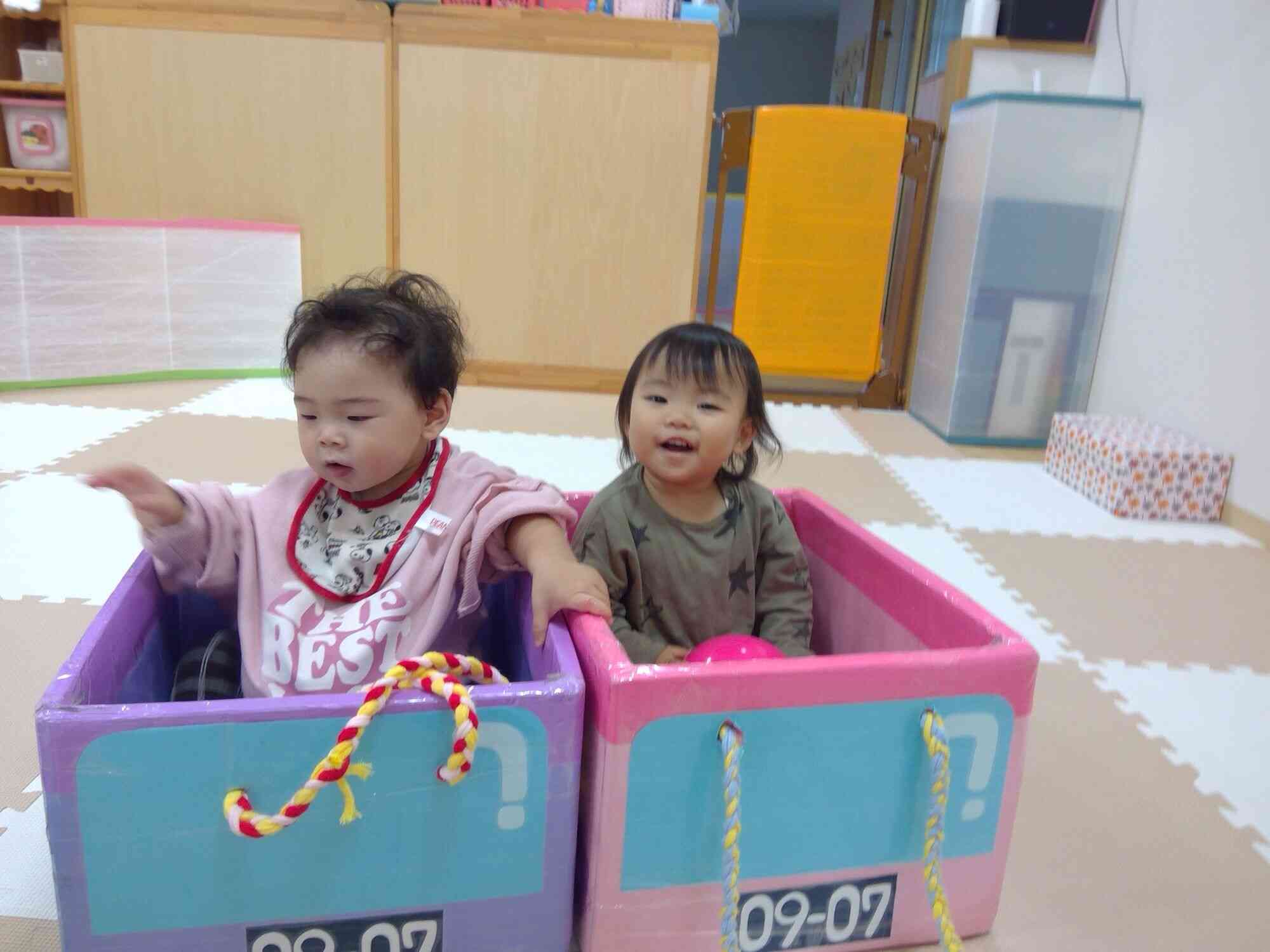 ひよこ組列車、しゅっぱ~つ!