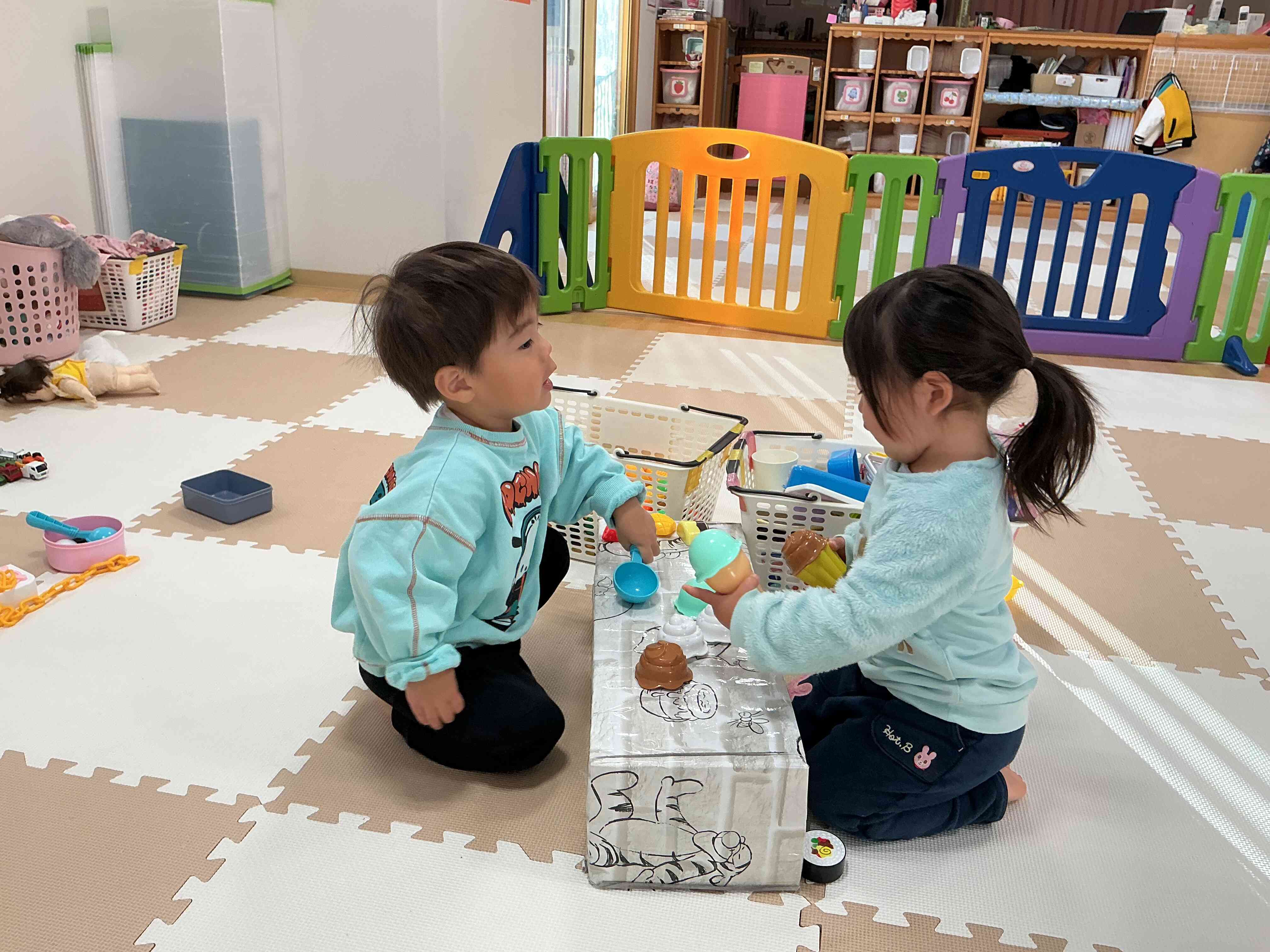 いらっしゃいませ〜！