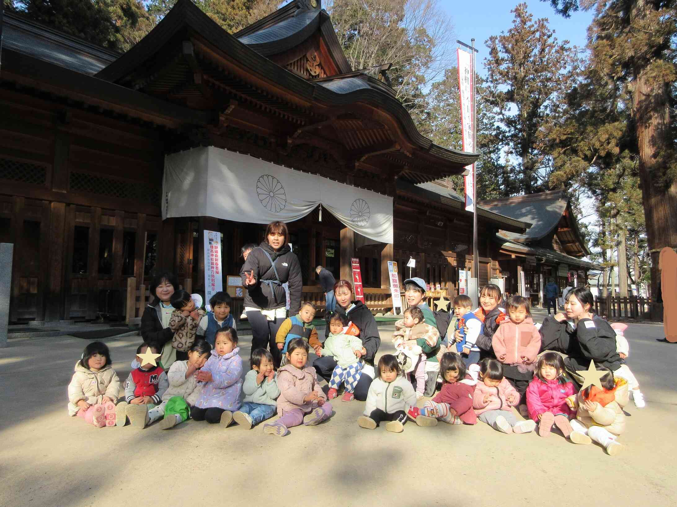 今年は午年!穂高神社にもおうまさんがいました。