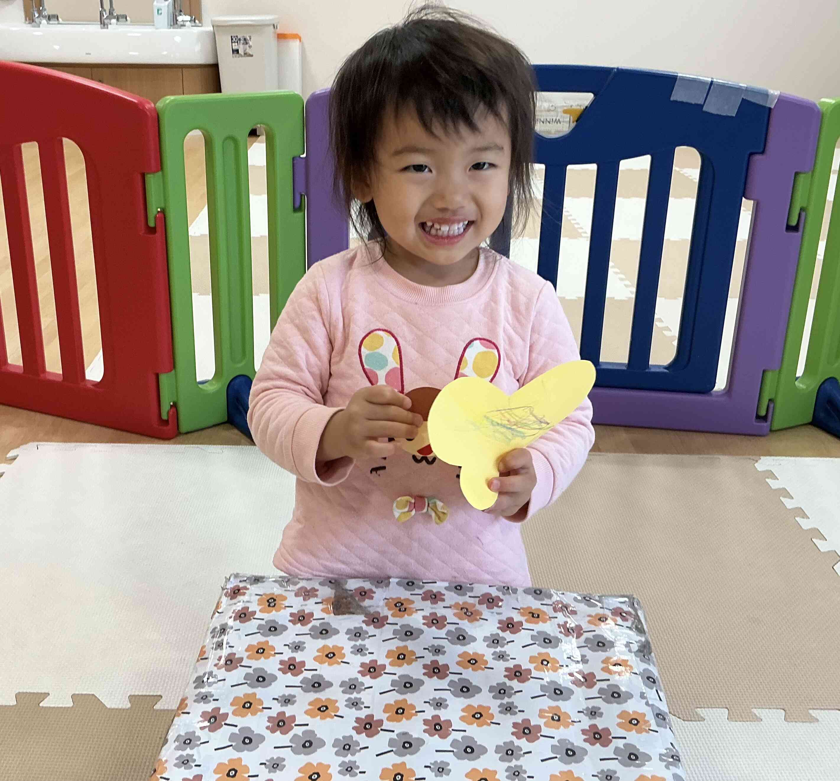 ちょうちょを作ったよ