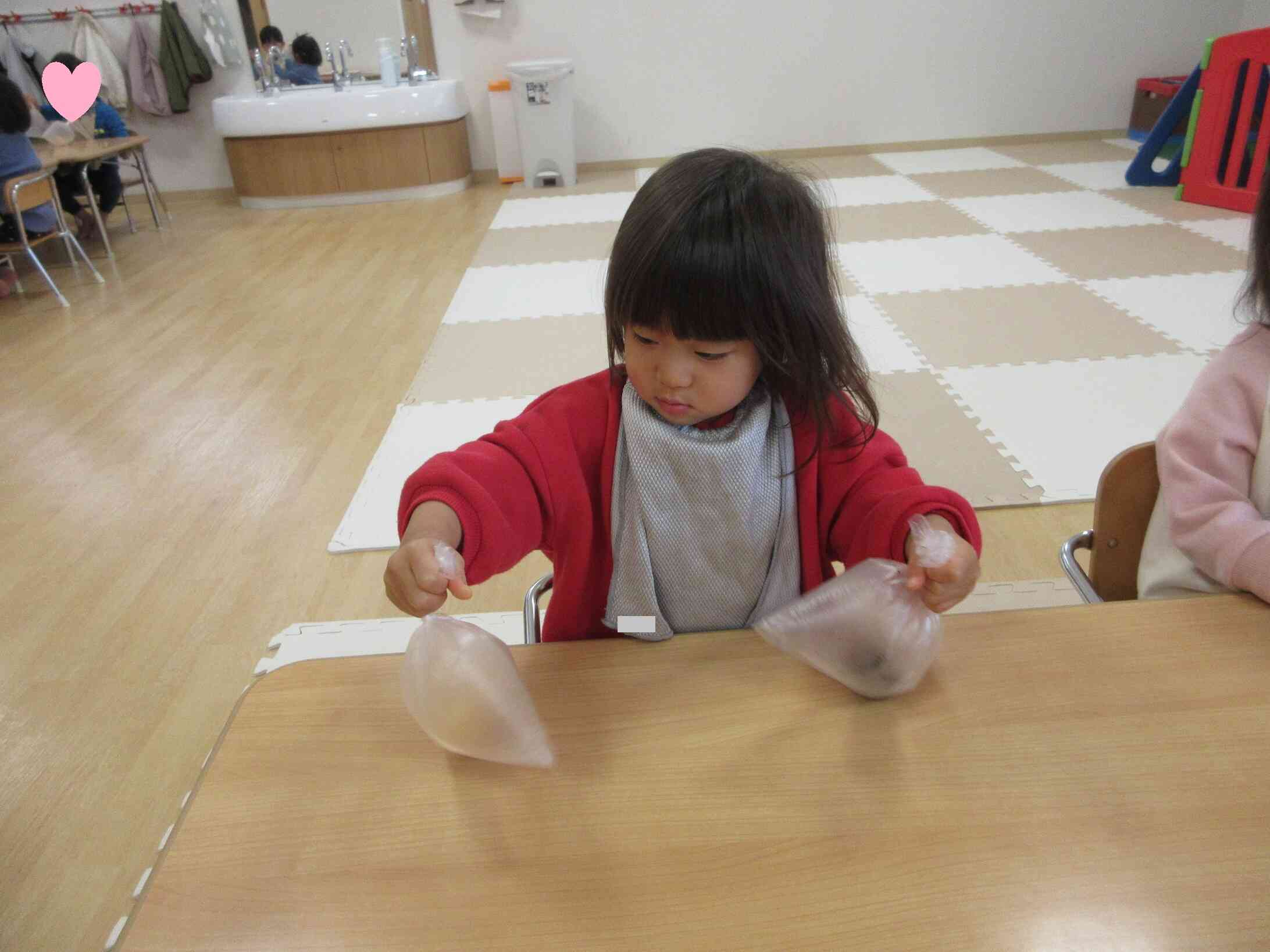 3月の食育～「ぼたもちを作ろう」