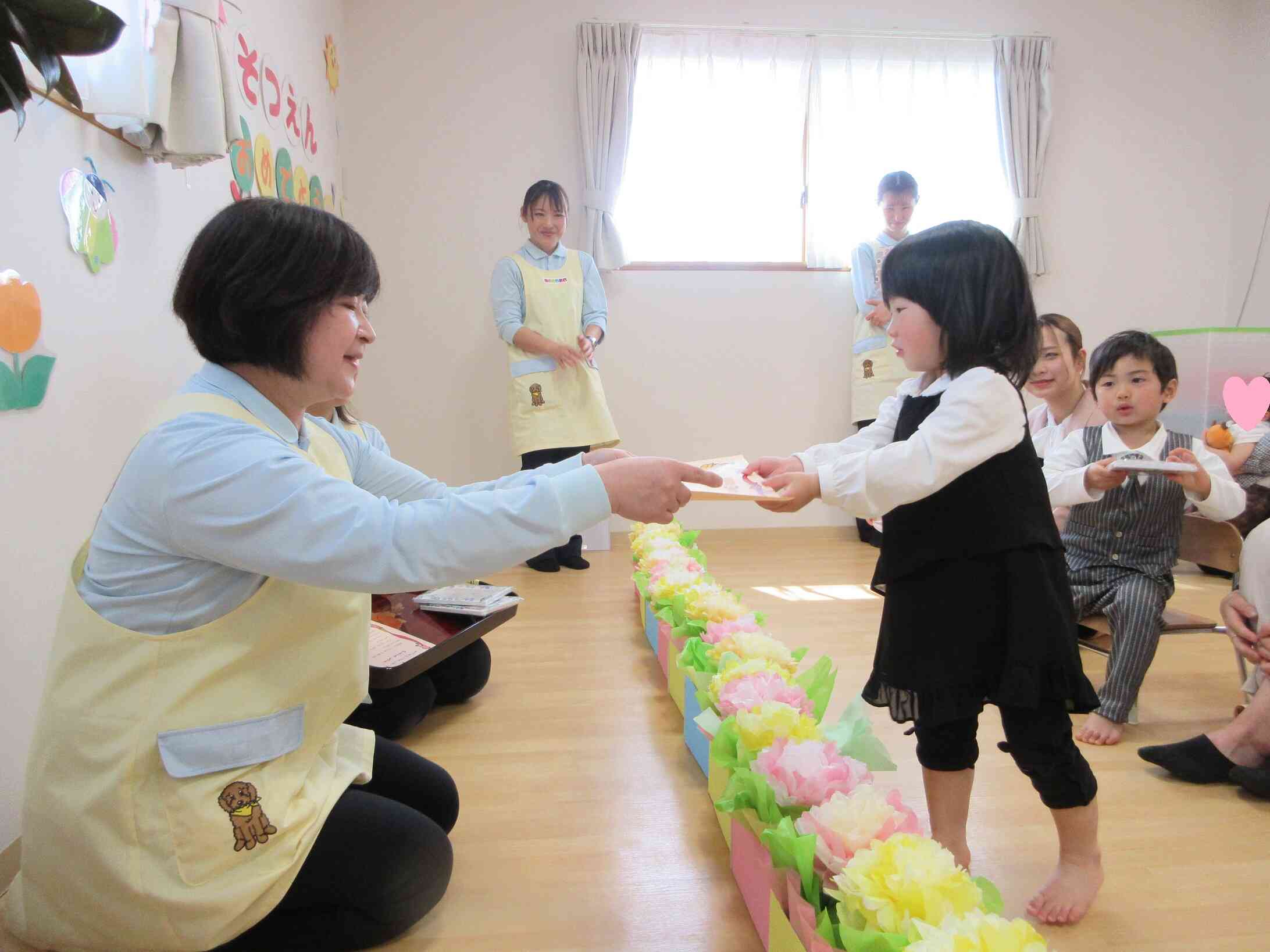 卒園証書もらったよ！