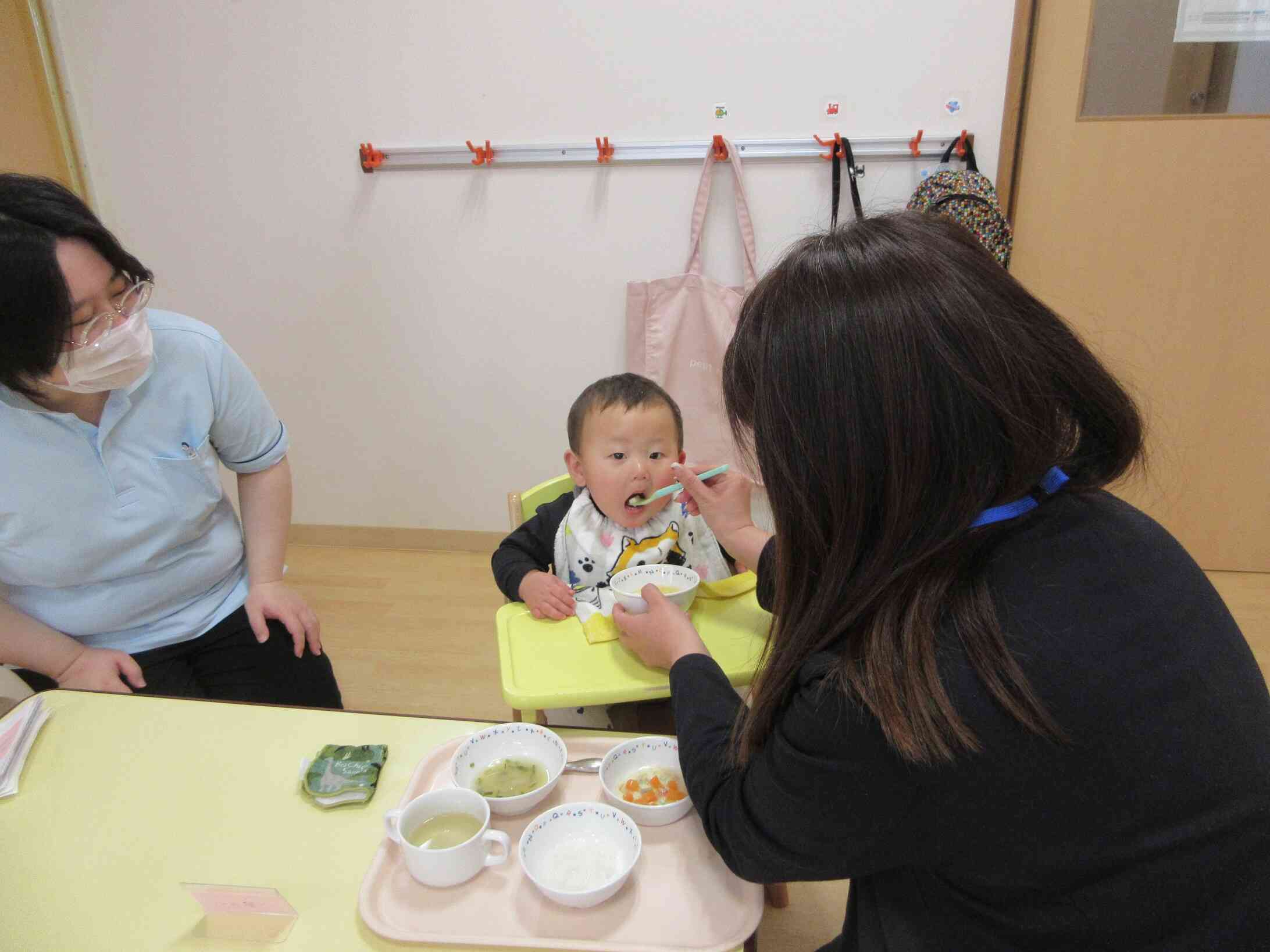離乳食がはじまったよ