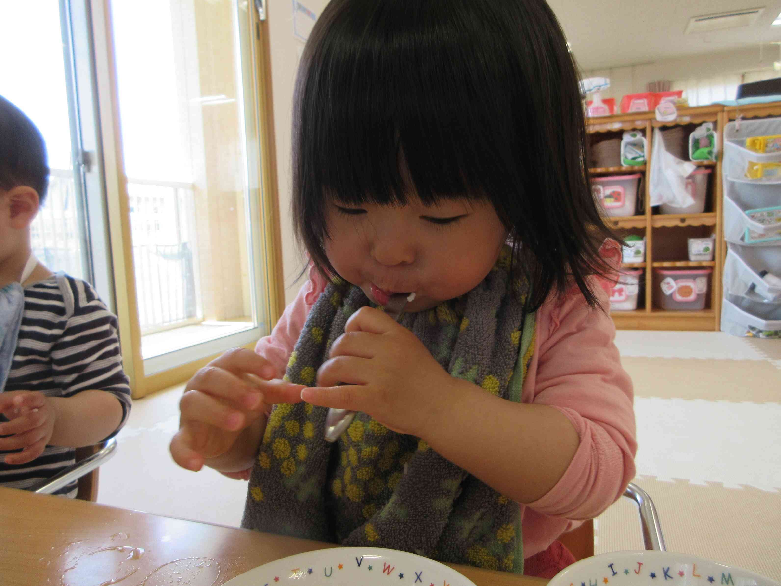 保育園の給食おいしい！