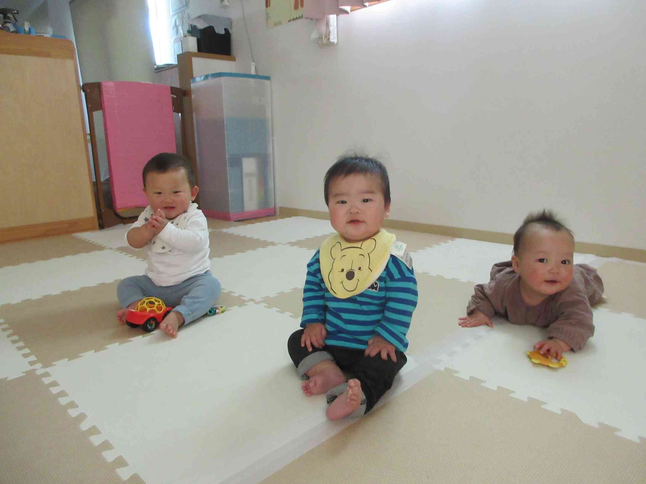 気持ちよく寝たよ～