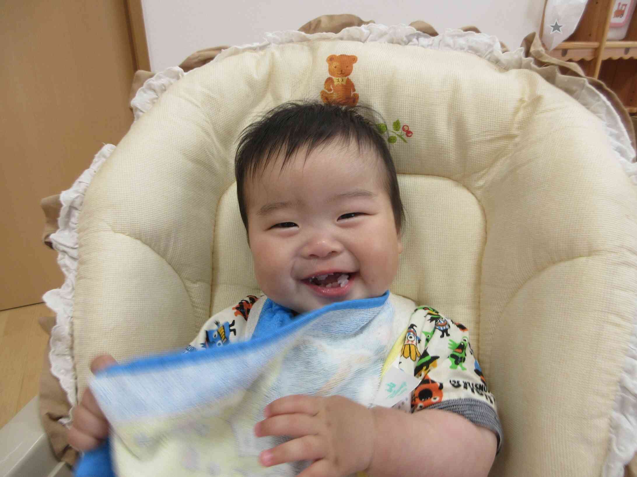 おいし~ぃ!のお顔です