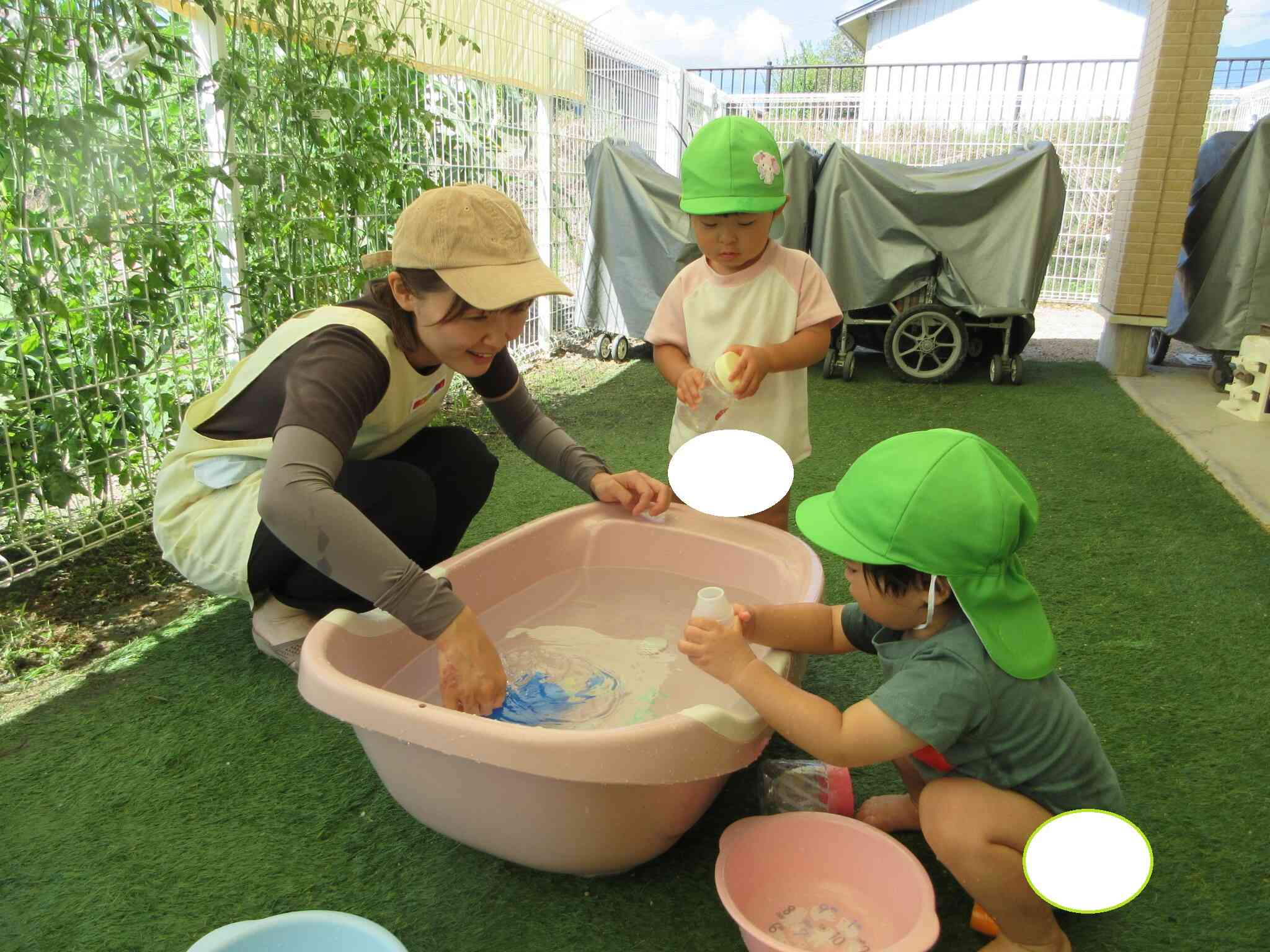 お水、気持ちいいね！