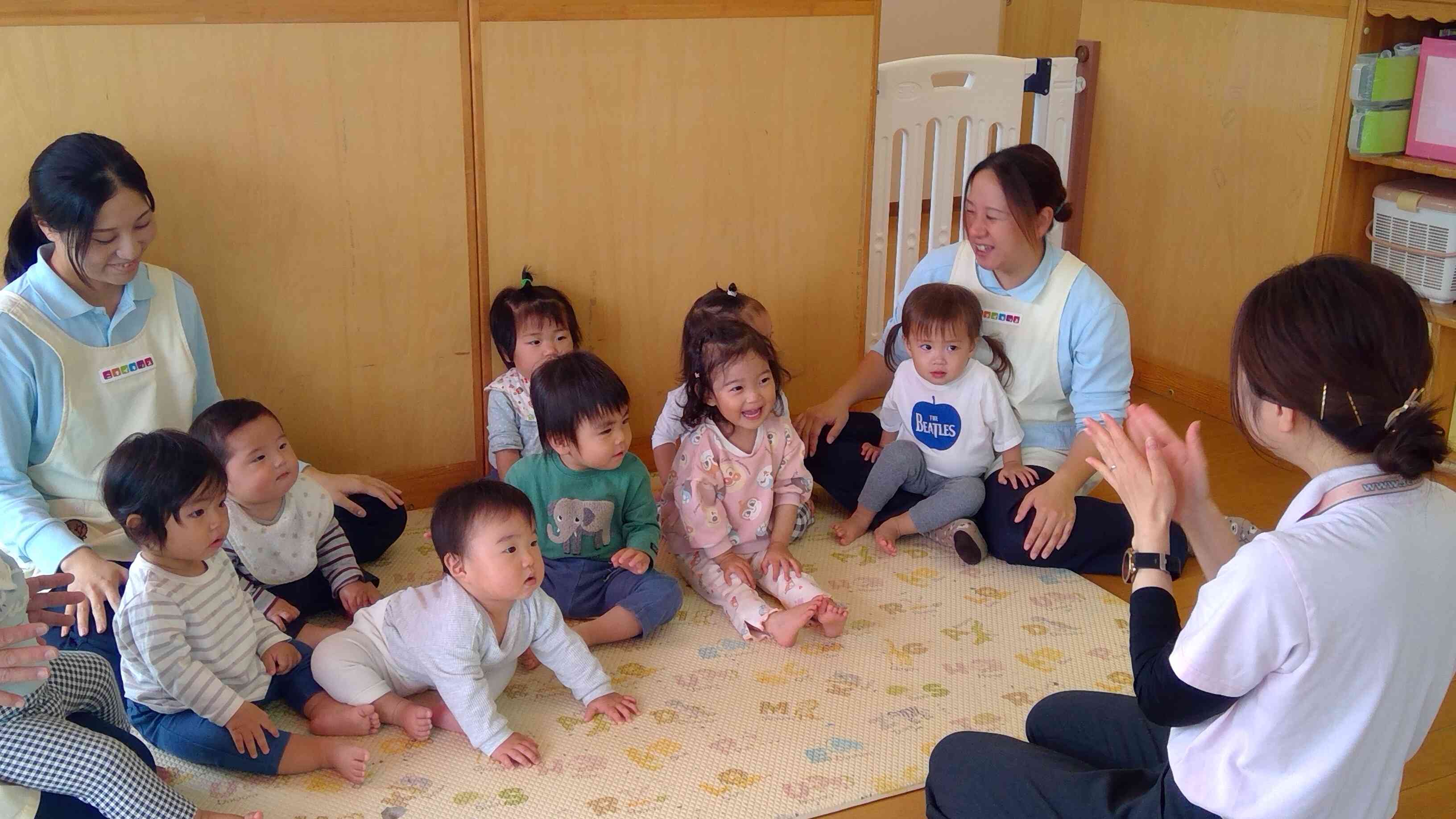 子ども達みーんな大好きな英語のレッスンです。