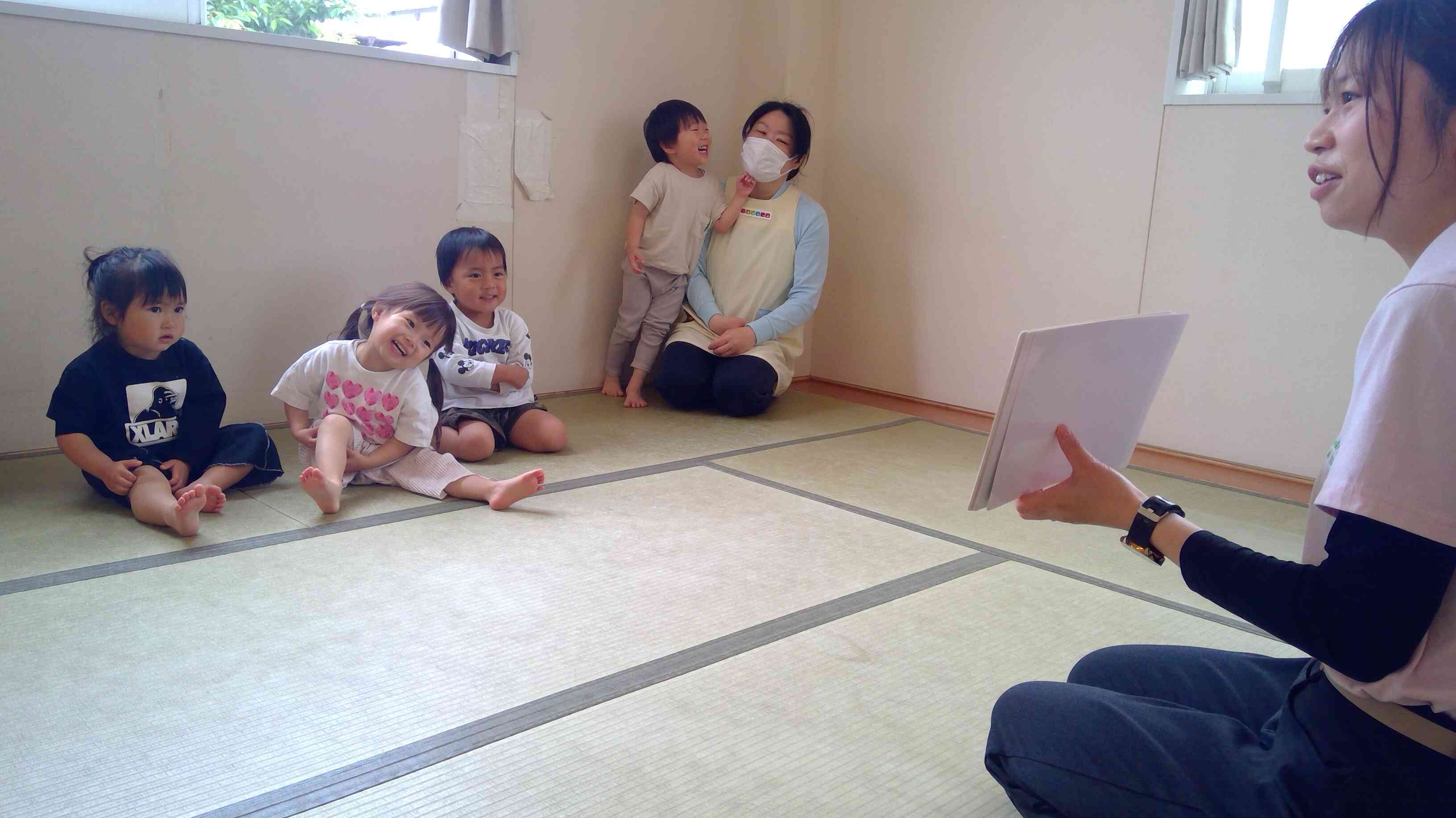 みんなニコニコだね。