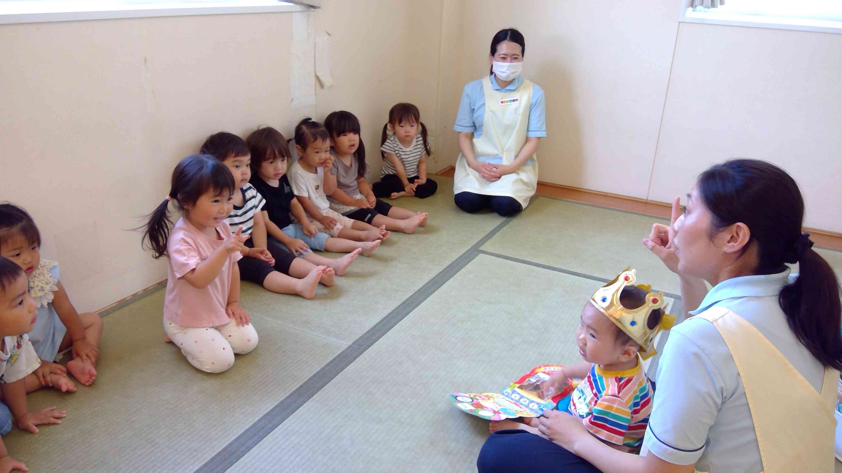 「何歳になるのかな～？」