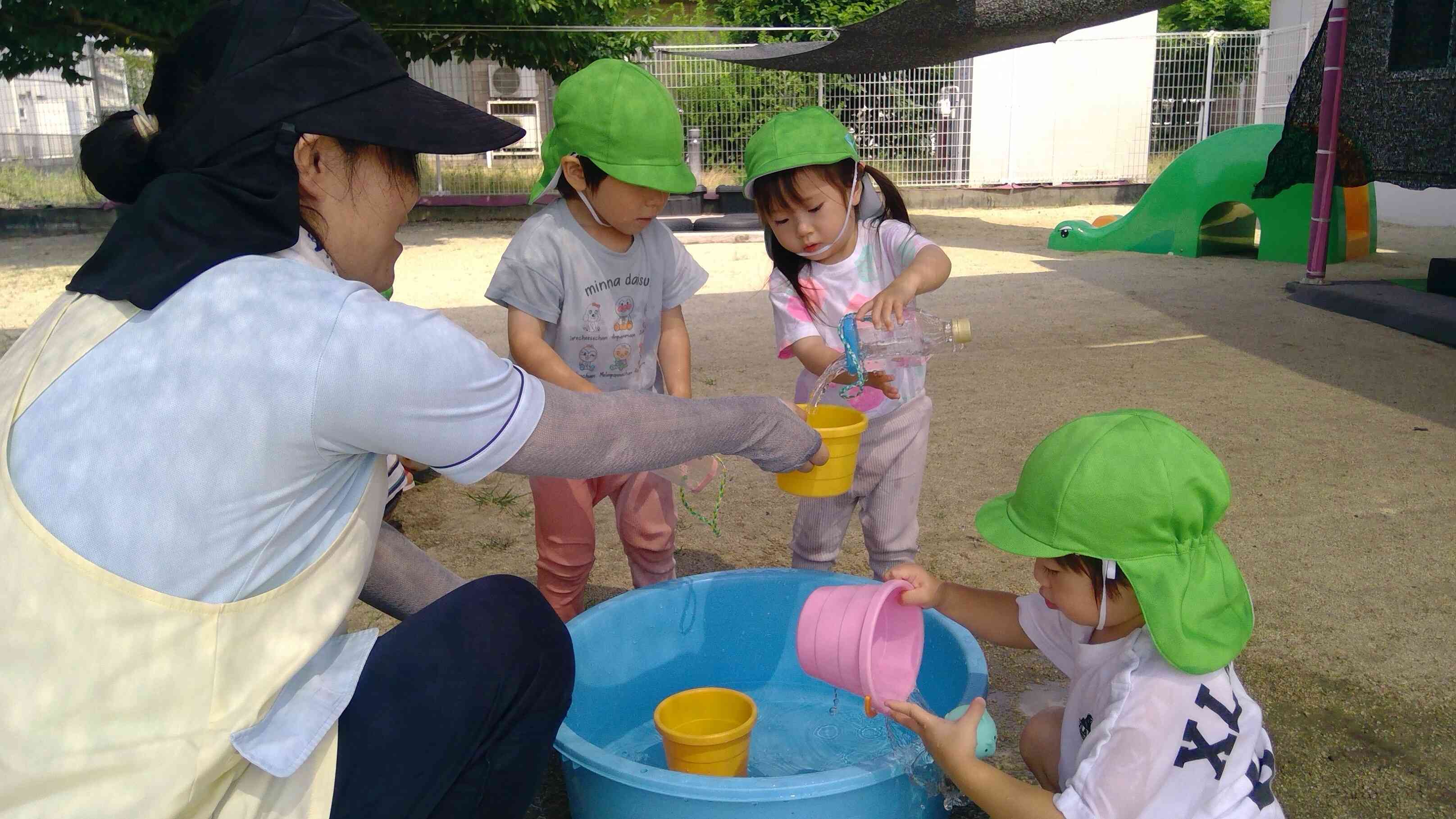 夏の楽しいあそび、いっぱいしようね。