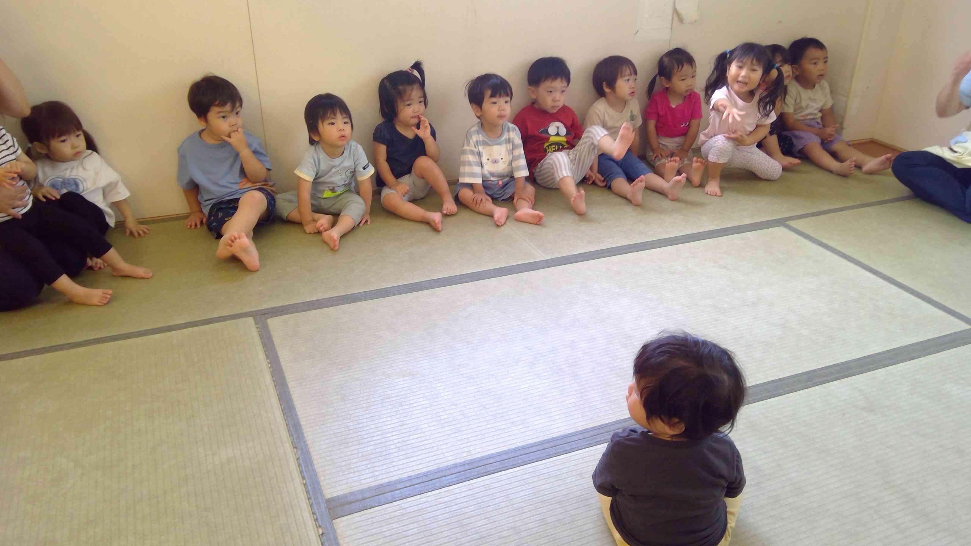 これからお誕生日会はじまるよー。